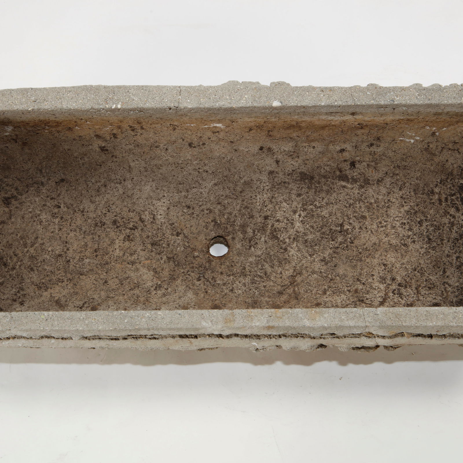 Faux Bois Rectangular Planter, 1960s - 7