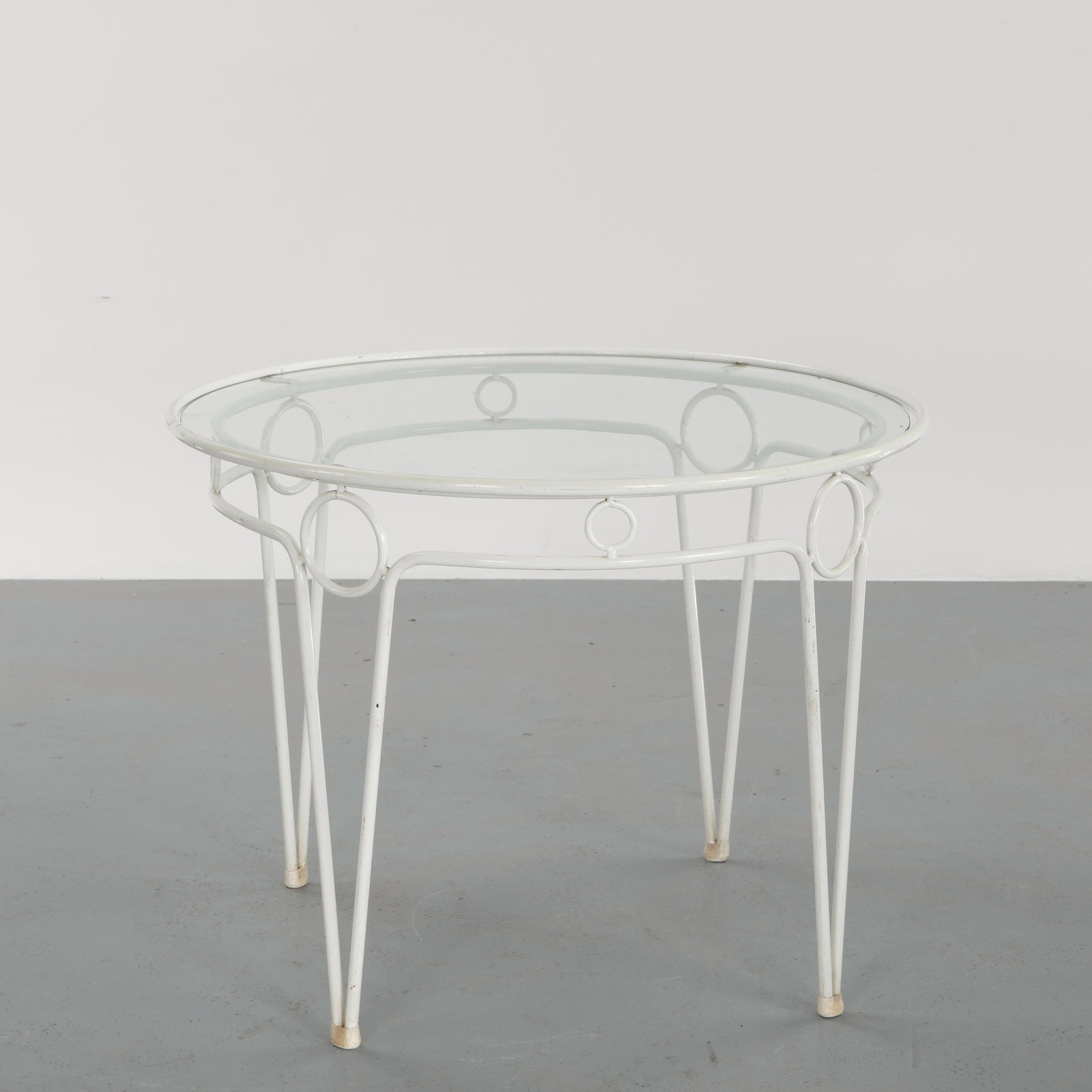 Emu, Outdoor Metal Dining Set attributed to Aldo Ciabatti, 1950s - 4