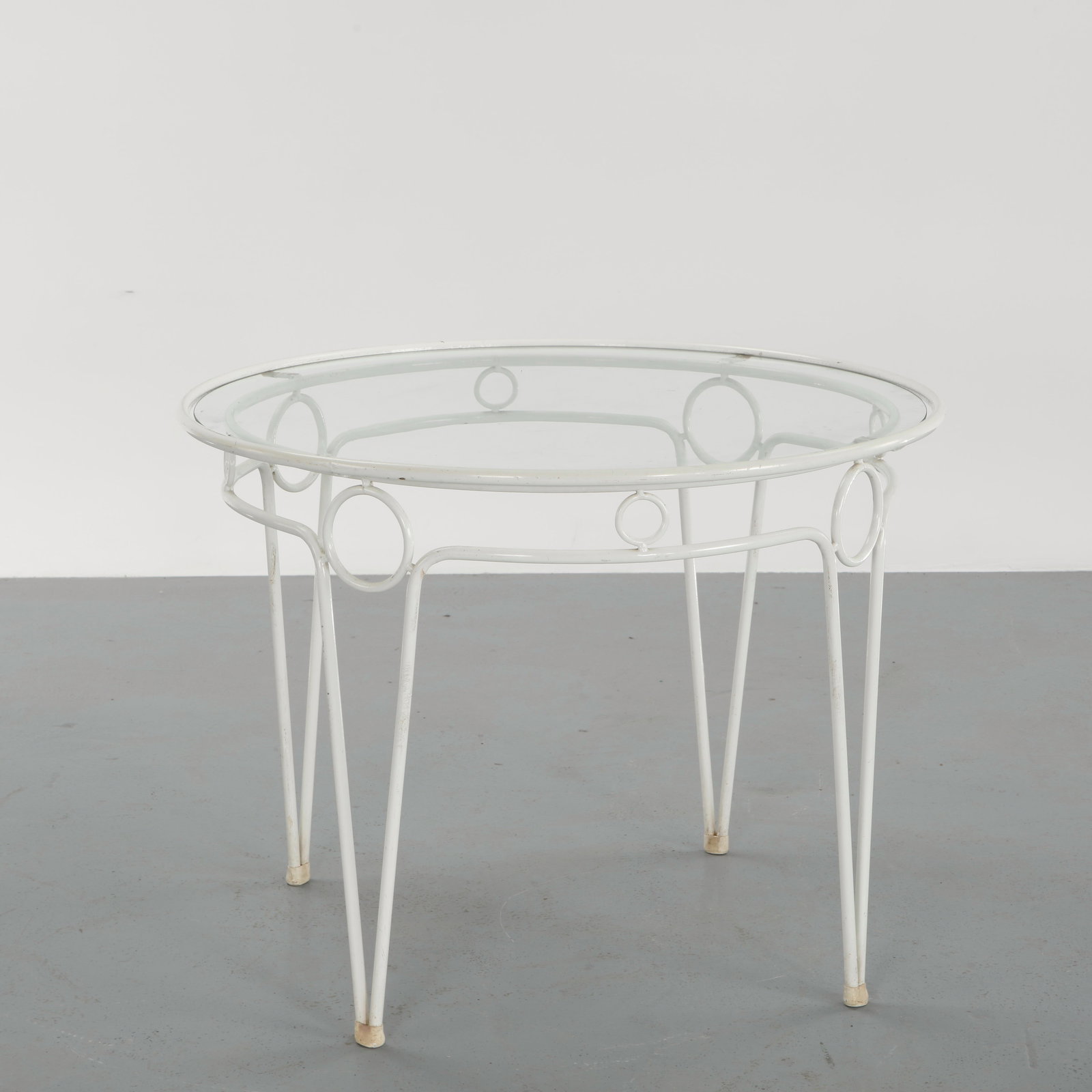 Emu, Outdoor Metal Dining Set attributed to Aldo Ciabatti, 1950s - 5