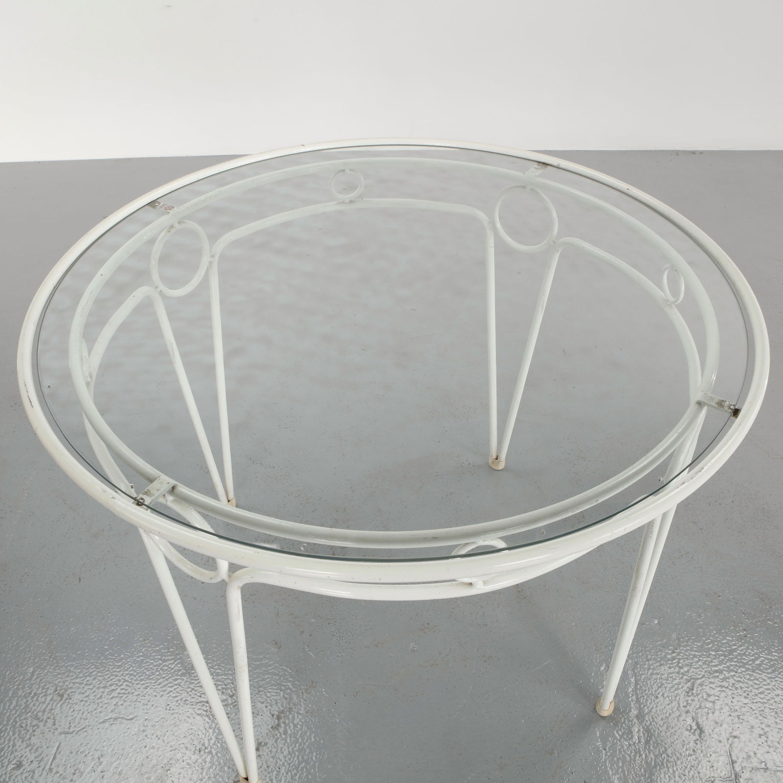 Emu, Outdoor Metal Dining Set attributed to Aldo Ciabatti, 1950s - 7