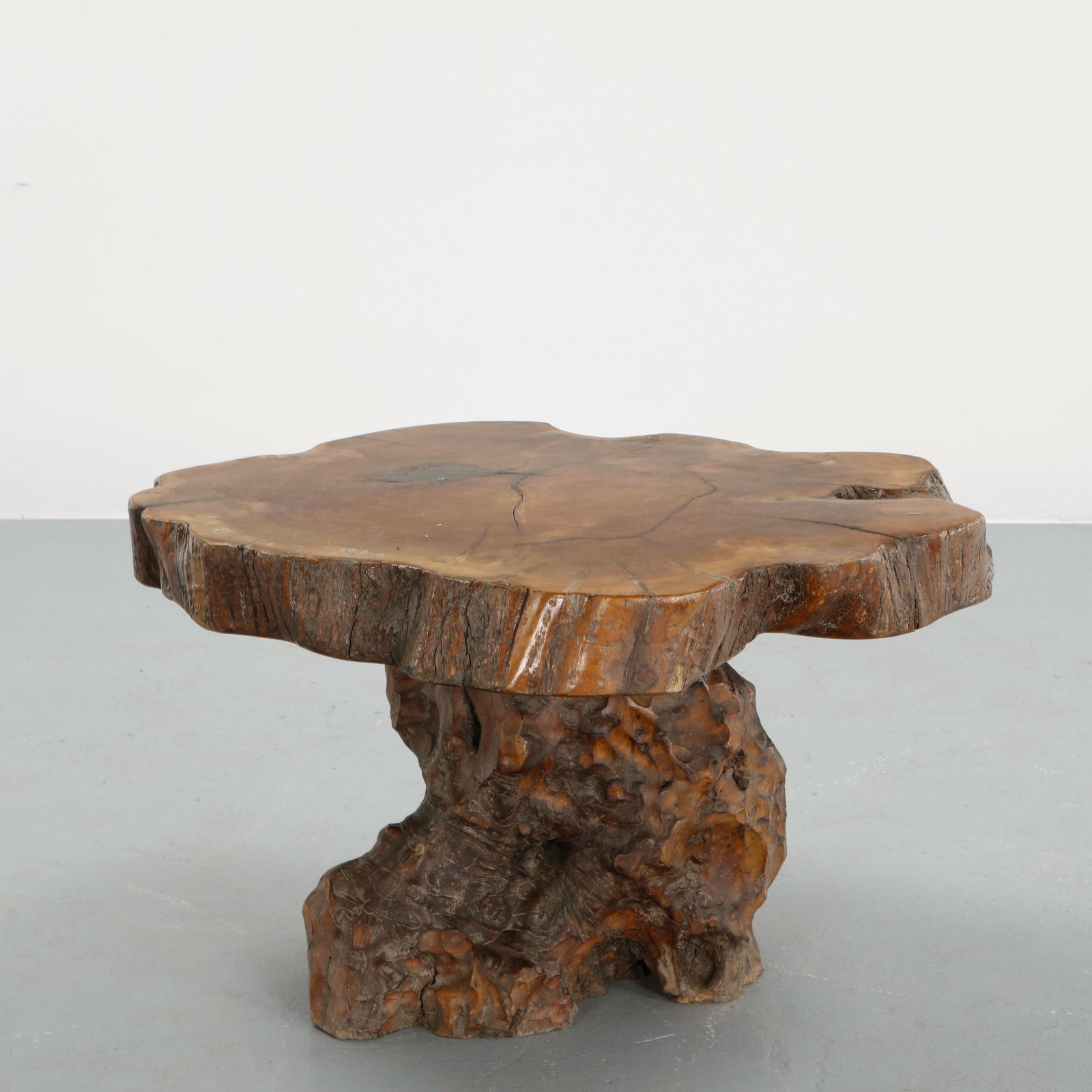 Brutalist Wood Coffee Table in the style of George Nakashima, 1960s (1 of 11)