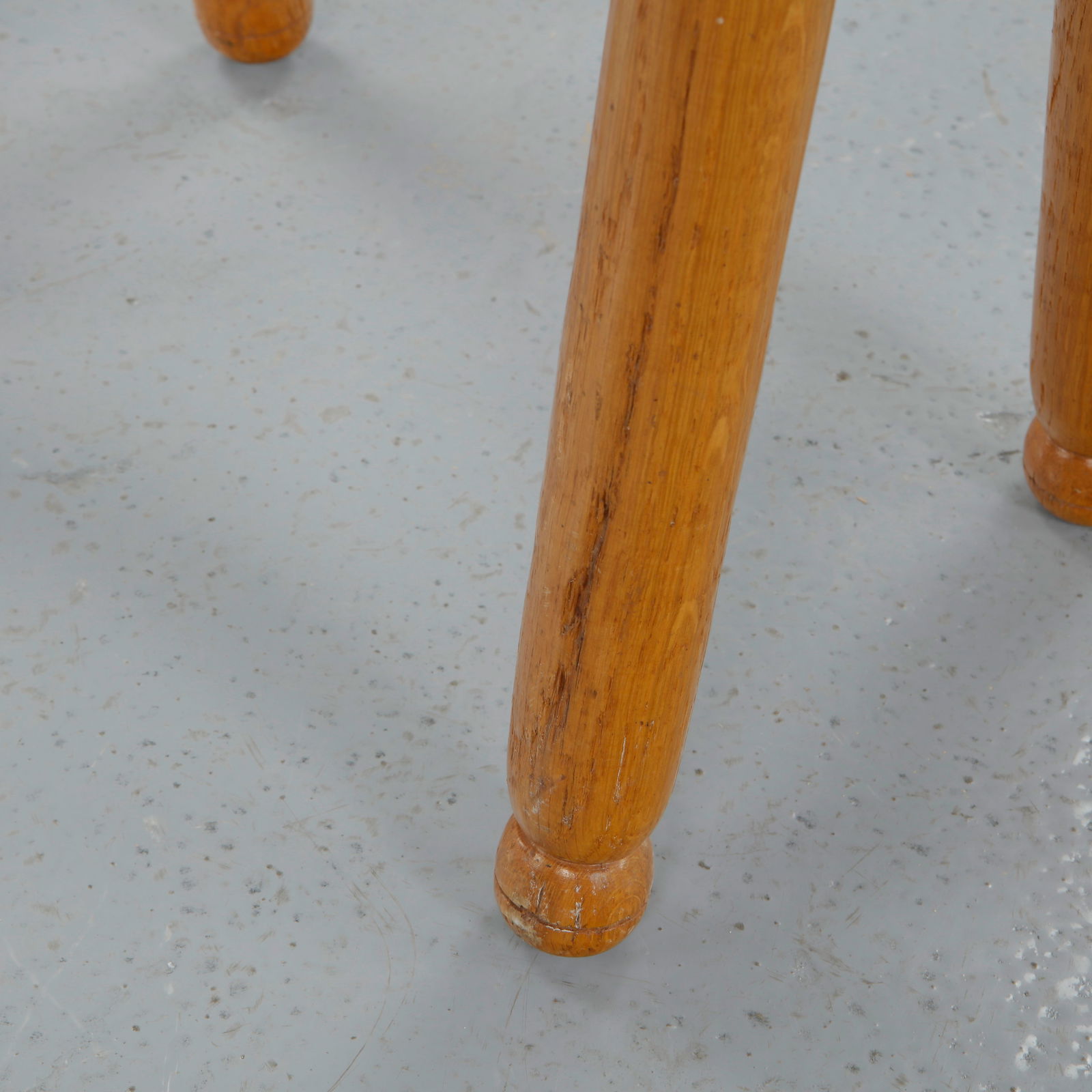 French Provincial, Rectangular Rustic Bench Stool, 1950s - 11