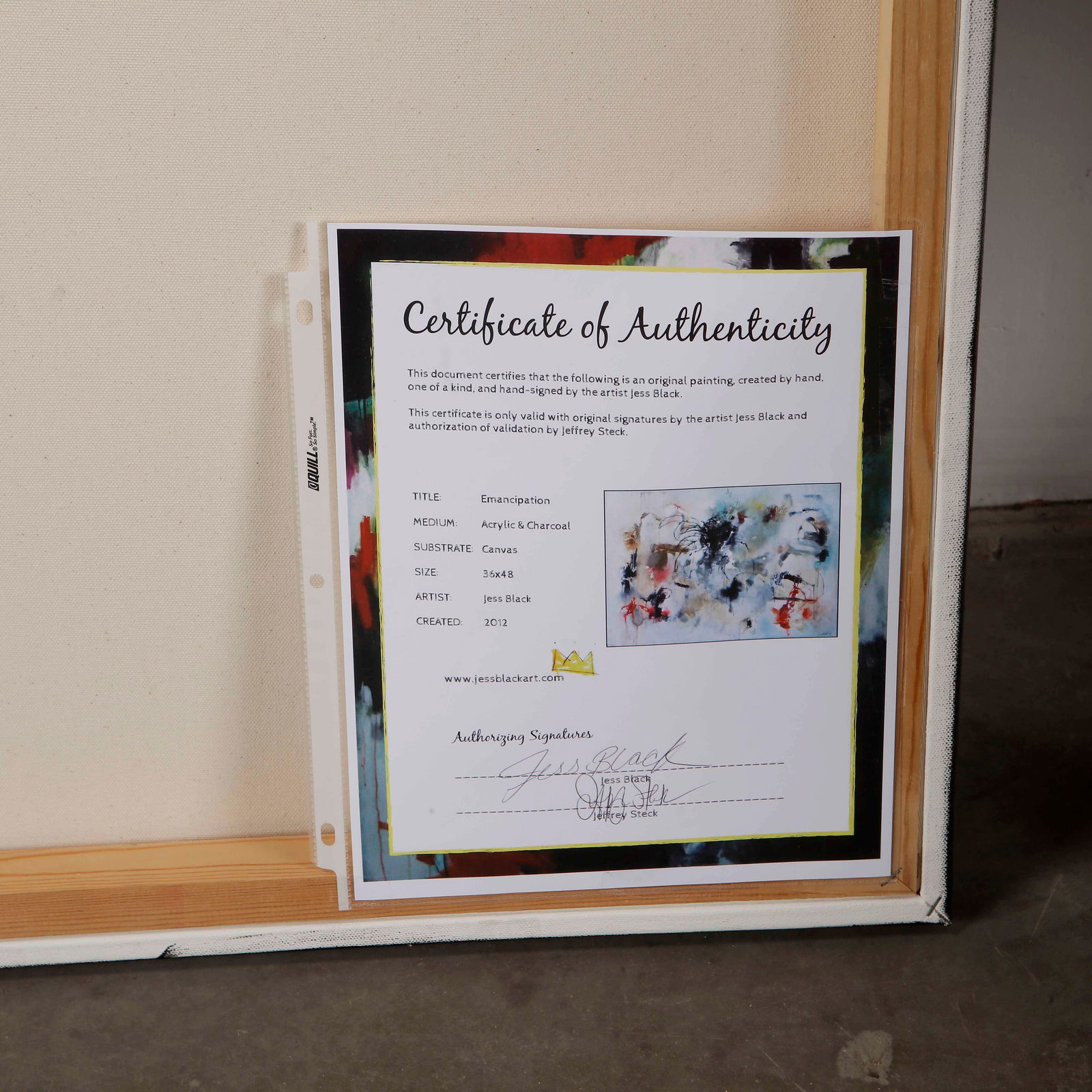 Jess Black, Emancipation, 2012 - 3