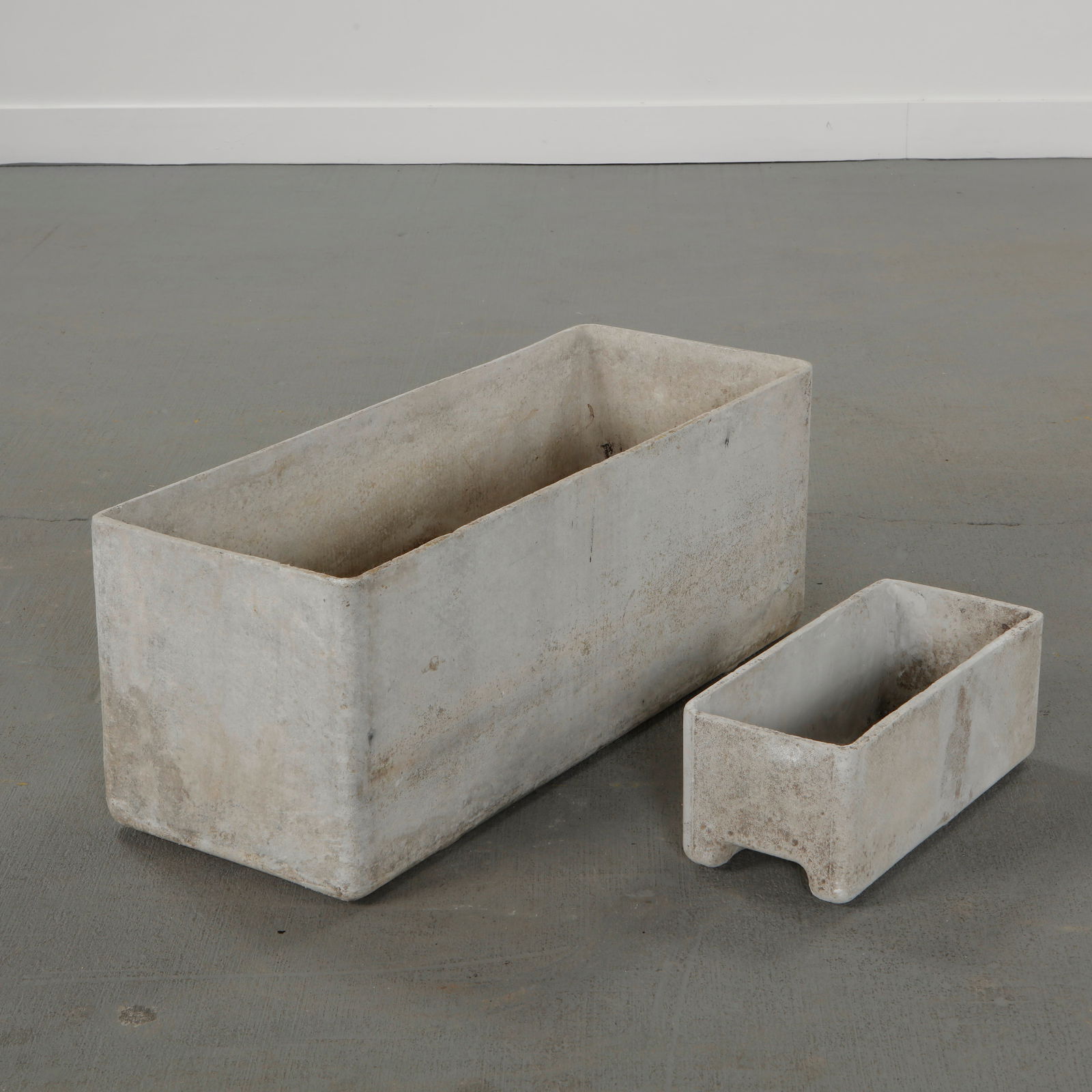 Willy Guhl, Pair of Rectangular Planters, 1960s (1 of 15)