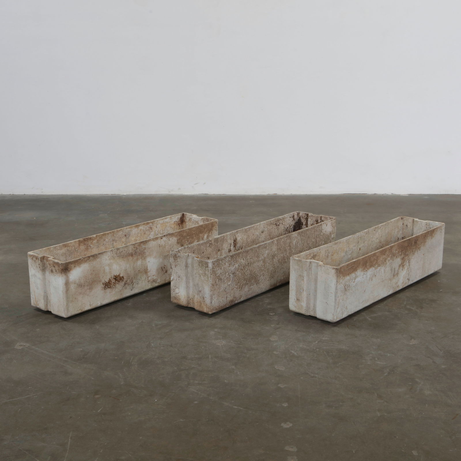 Willy Guhl, Set of Three Rectangular Planters, 1960s (1 of 17)