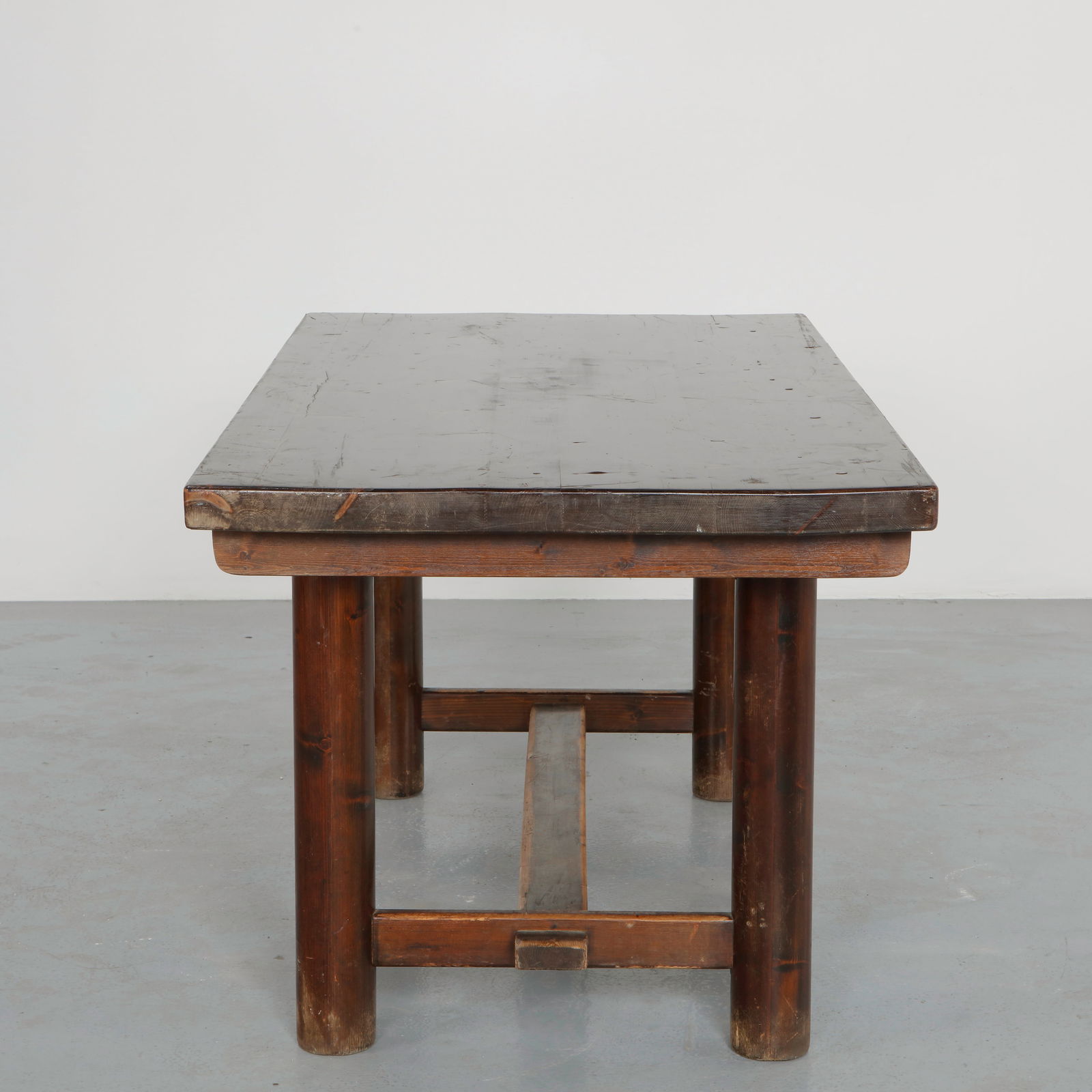 George Robert, Solid Wood Table, 1960s - 7