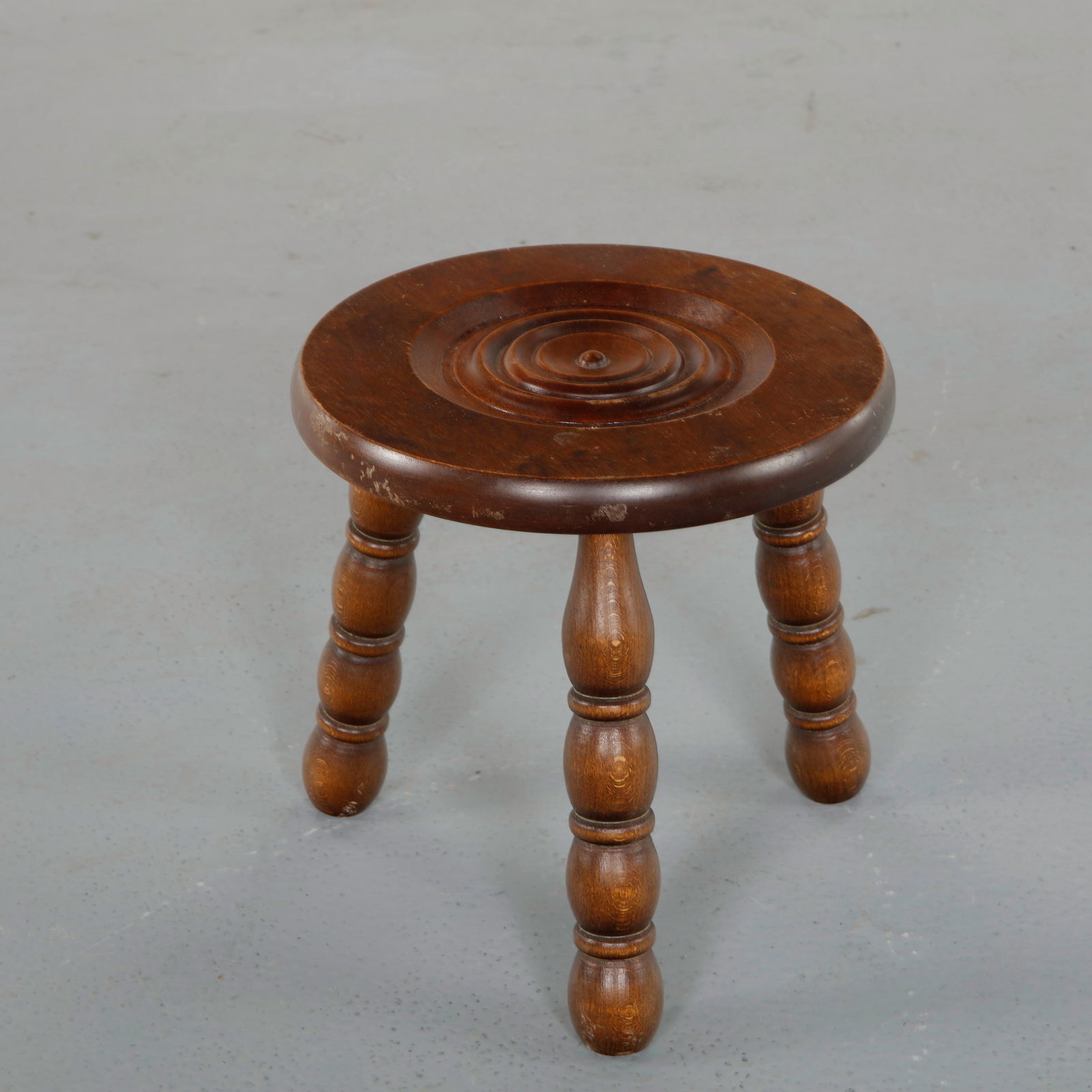 Tripod Stool attributed to Charles Dudouyt, 1950s (1 of 8)