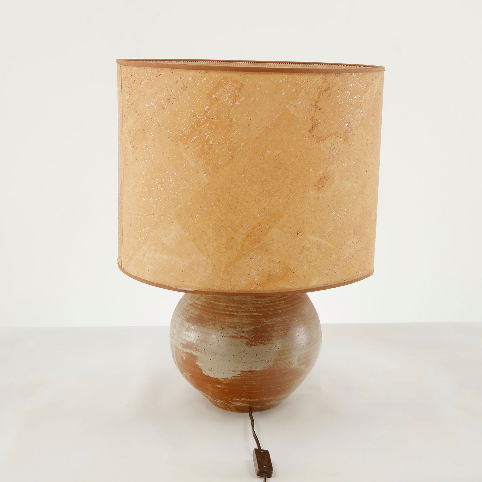 Ceramic Table Lamp with Spherical Base, 1970s - 4