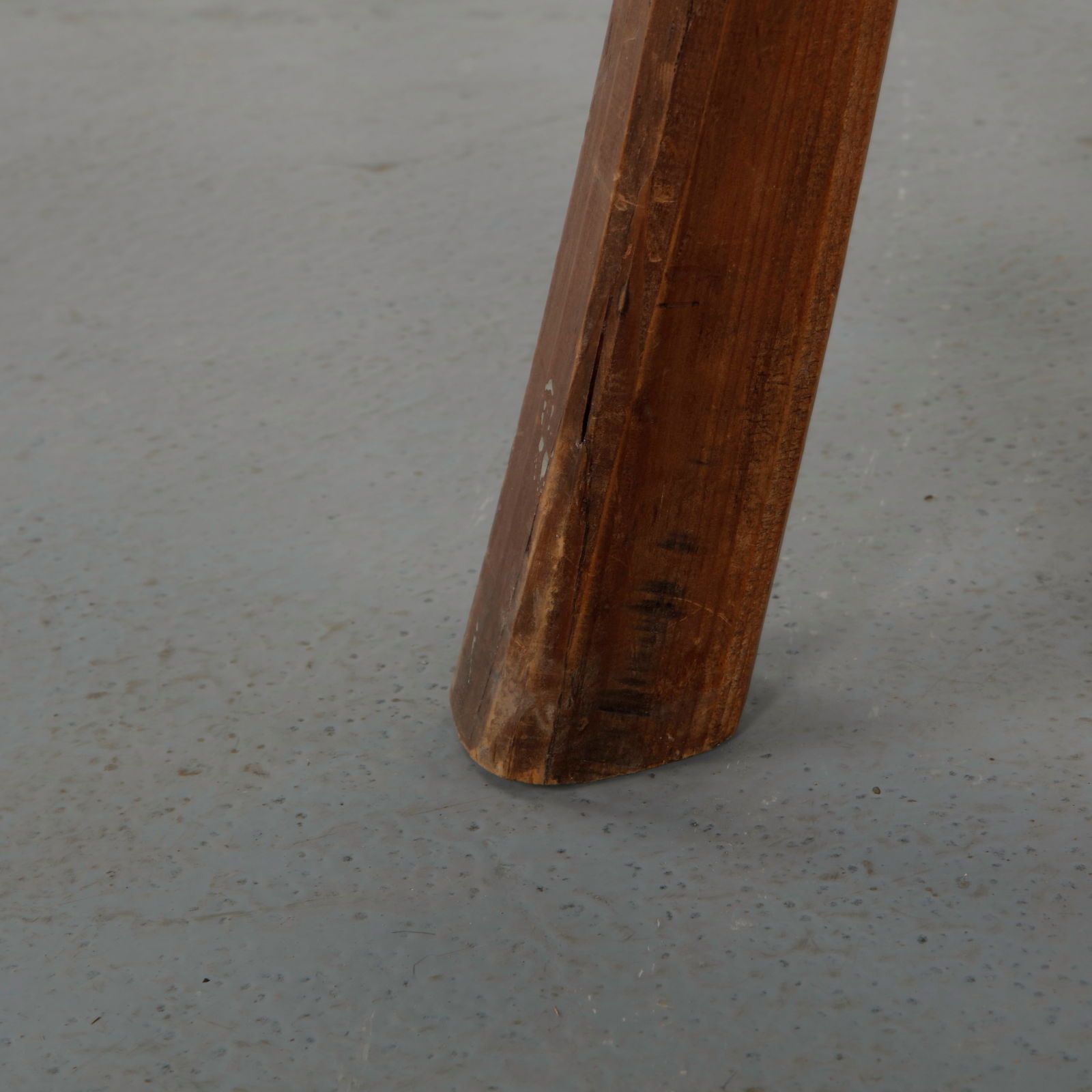 Rustic Four-Legged Stool, 1960s - 9