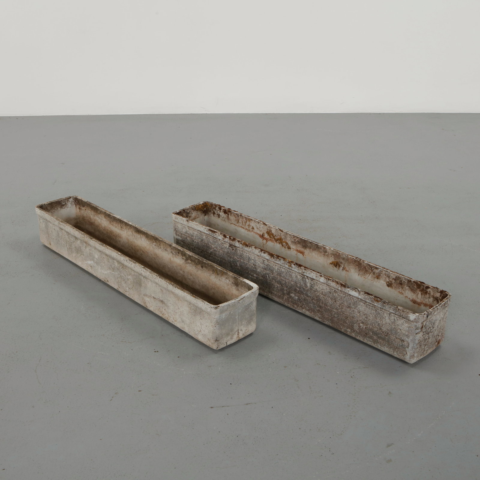 Willy Guhl, Pair of Long Rectangular Planters, 1960s (1 of 13)