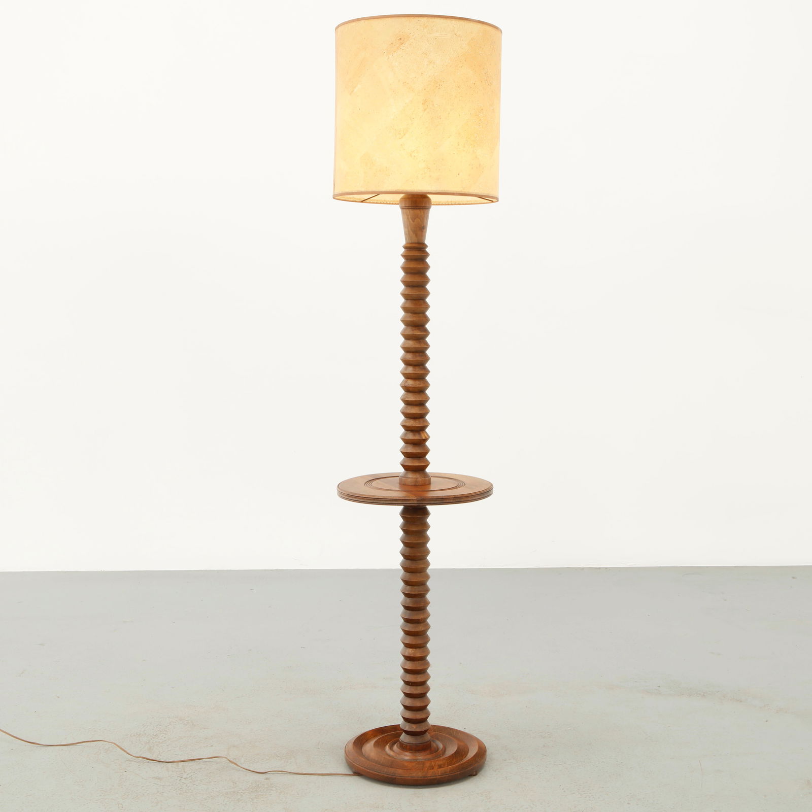 Charles Dudouyt, Wood Lamp, 1950s (1 of 16)