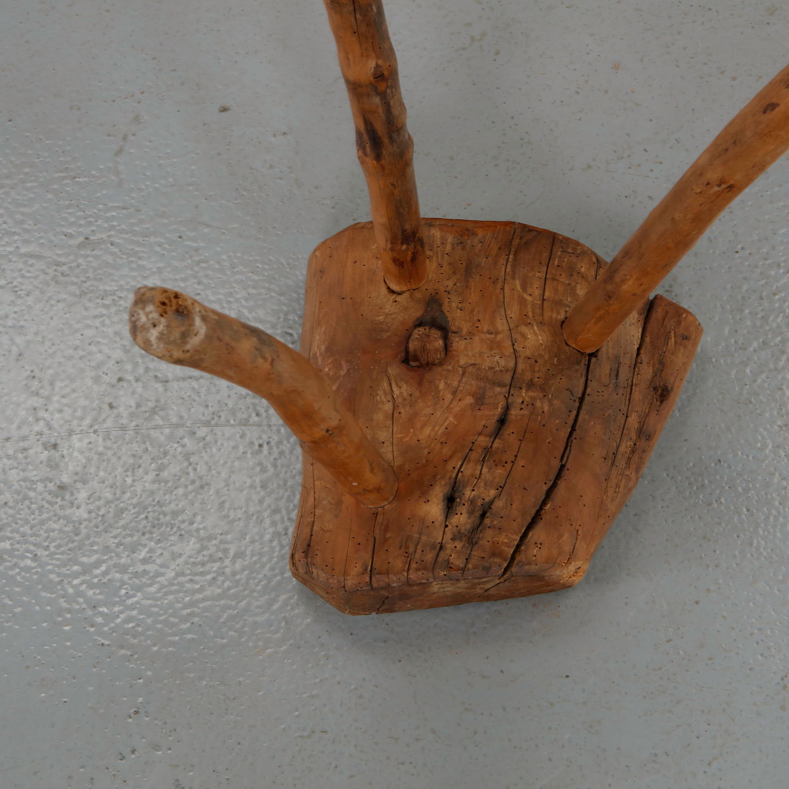 Brutalist Stool, 1960s - 10