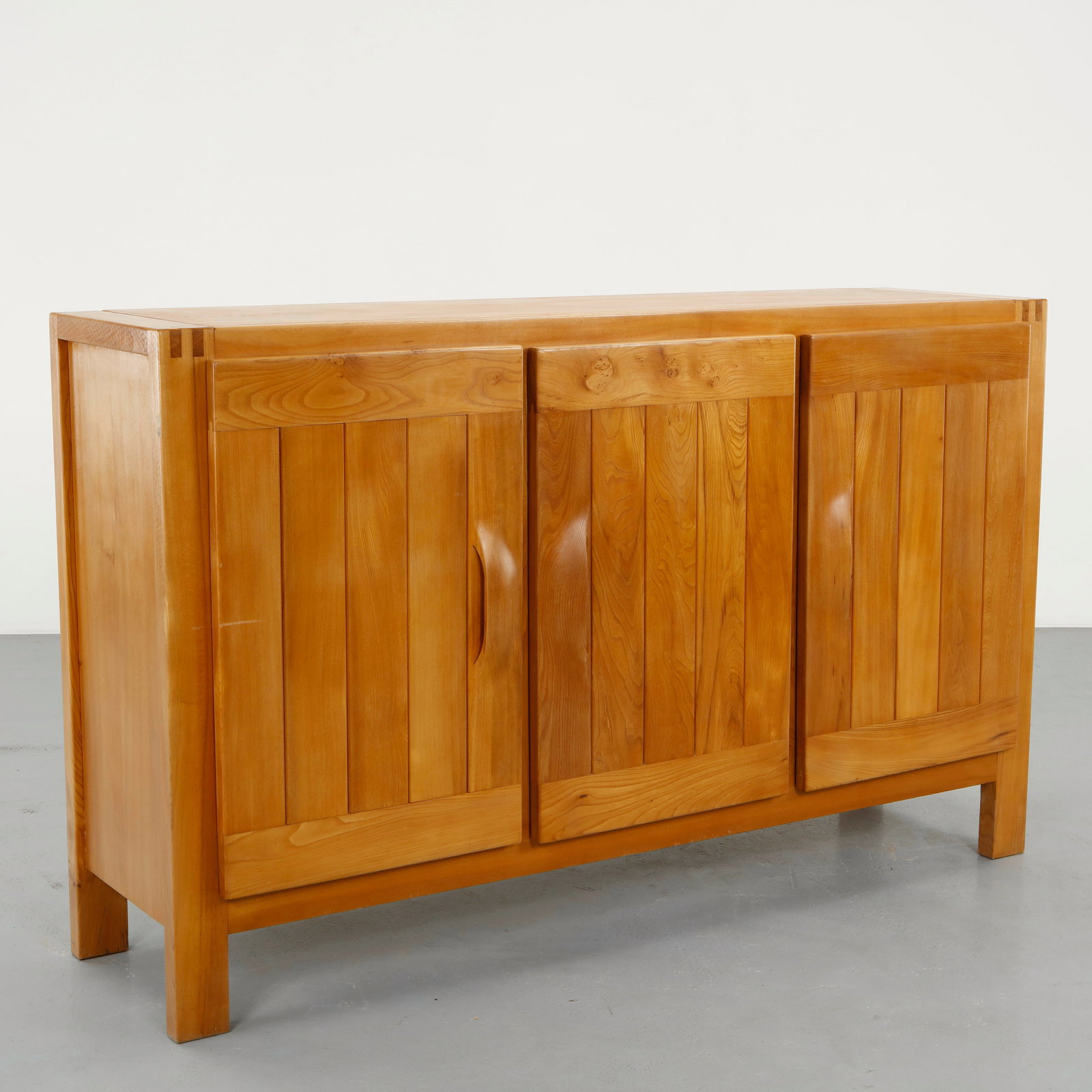 Maison Regain, Elm Sideboard, 1960s (1 of 20)