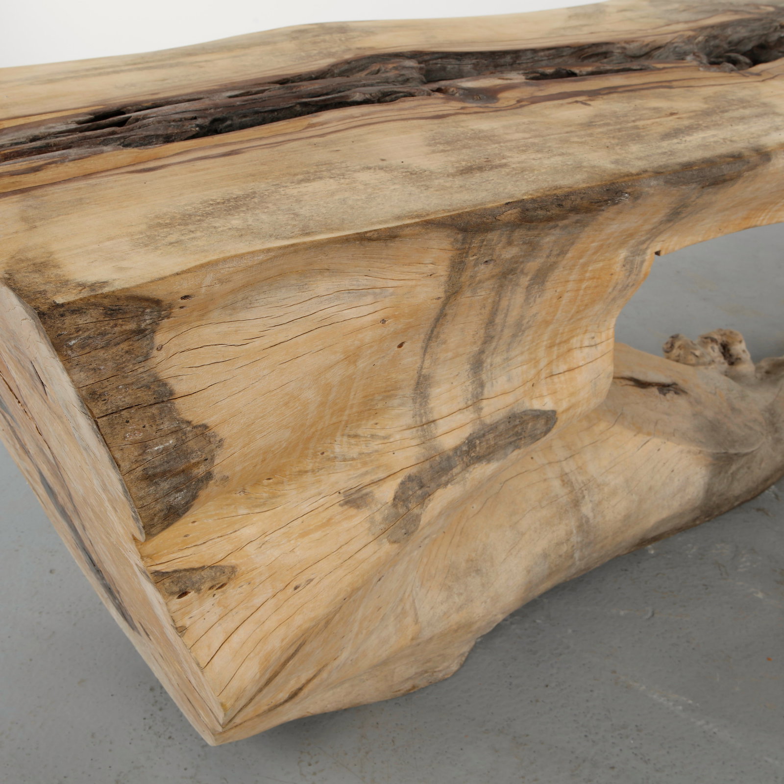 Monumental 9-Foot Root Console Table - 12