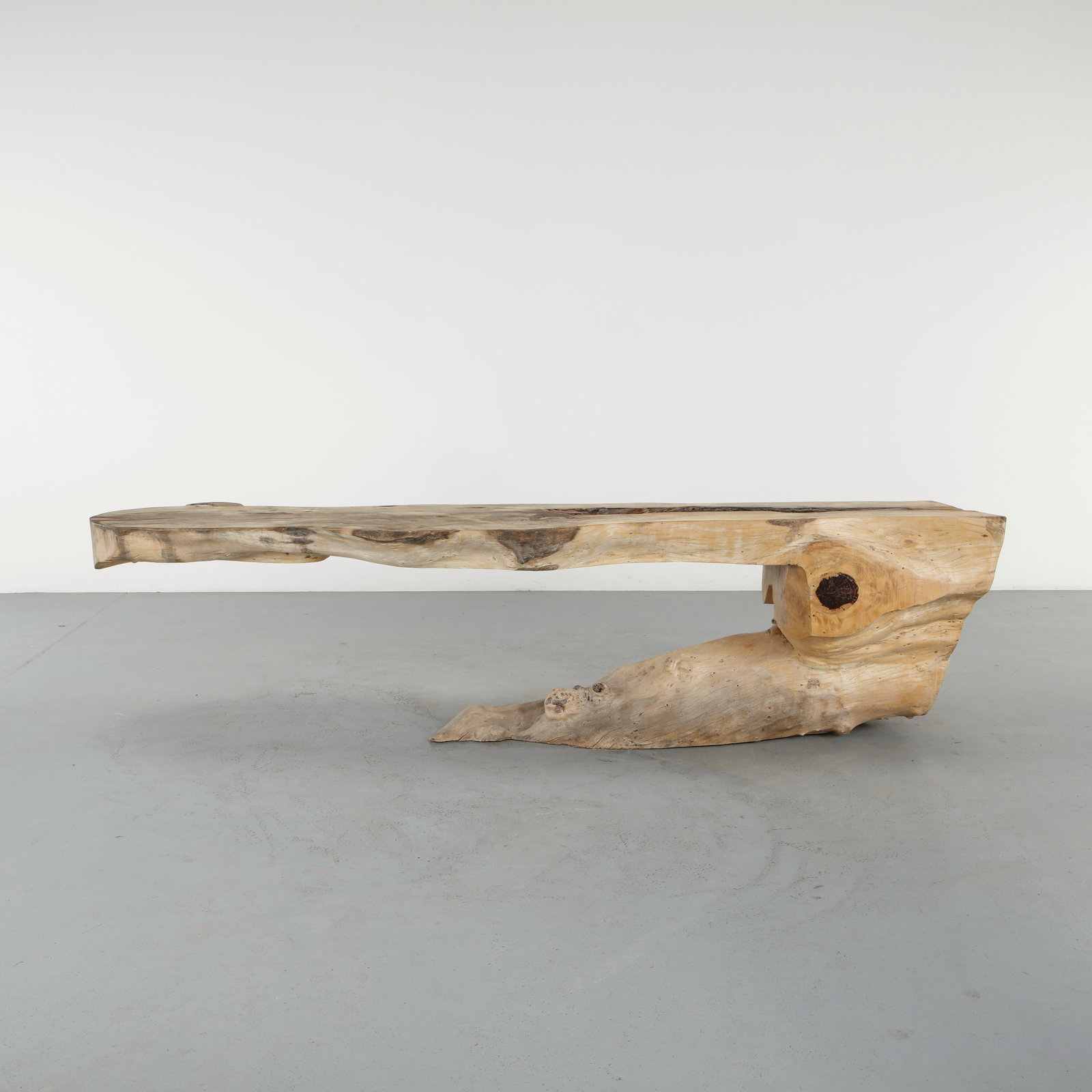 Monumental 9-Foot Root Console Table - 2