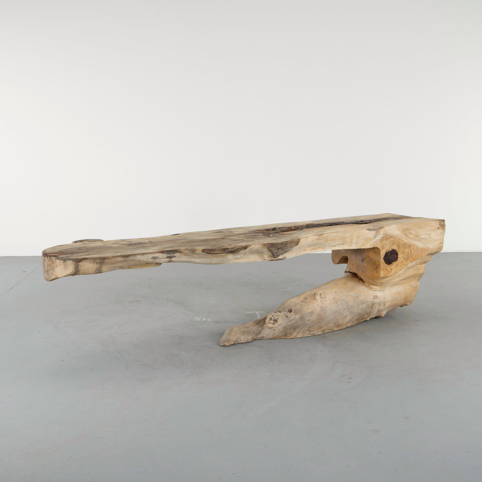 Monumental 9-Foot Root Console Table - 3