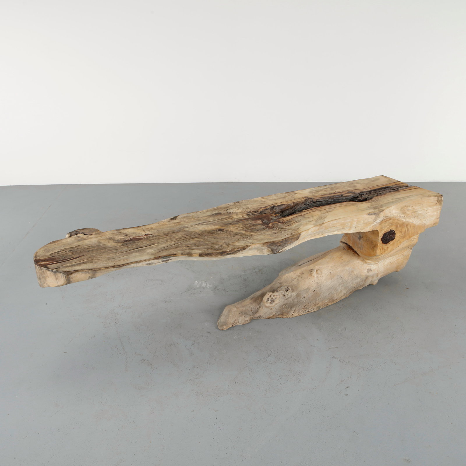 Monumental 9-Foot Root Console Table - 5