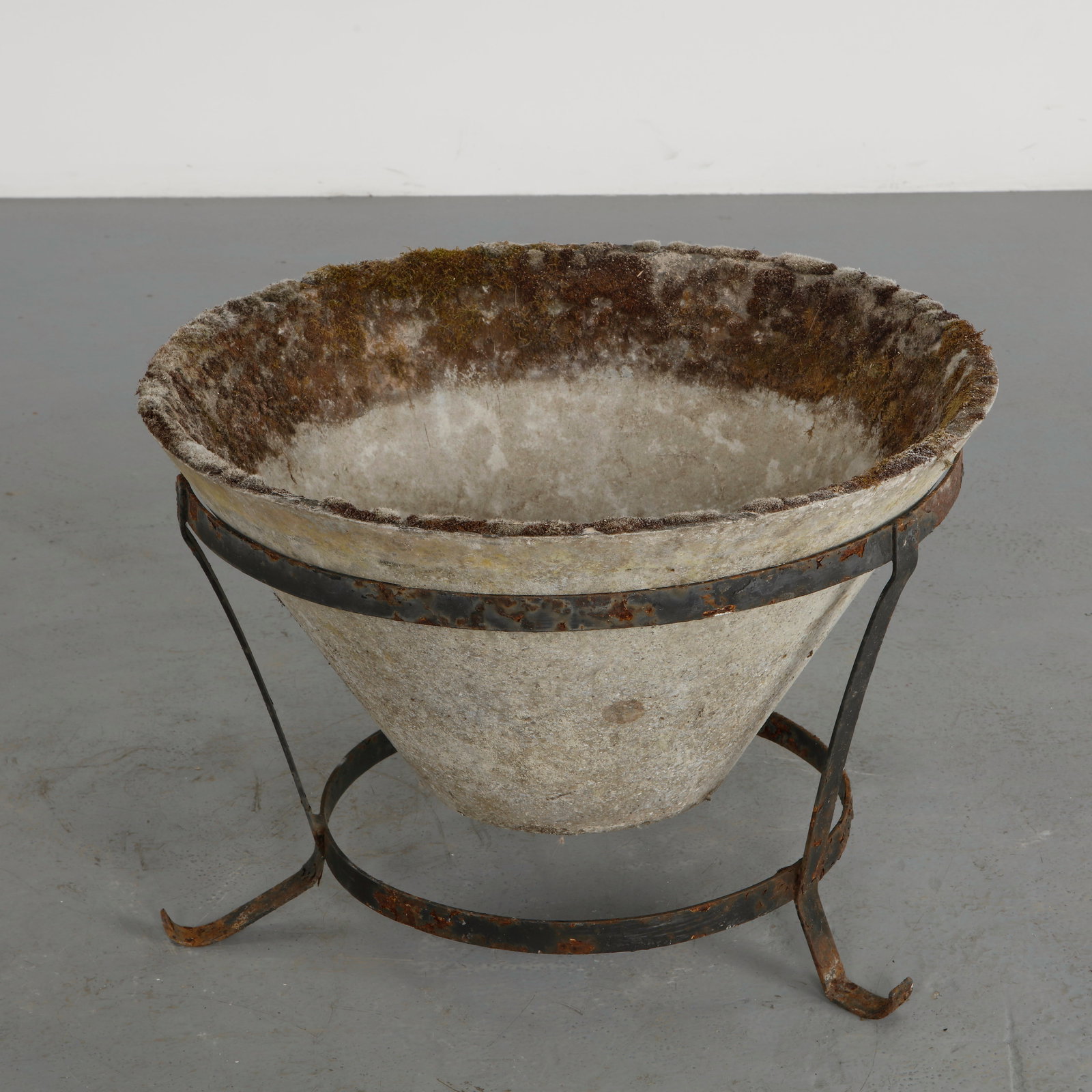 Willy Guhl, Large Conical Planter on Stand, 1960s (1 of 9)