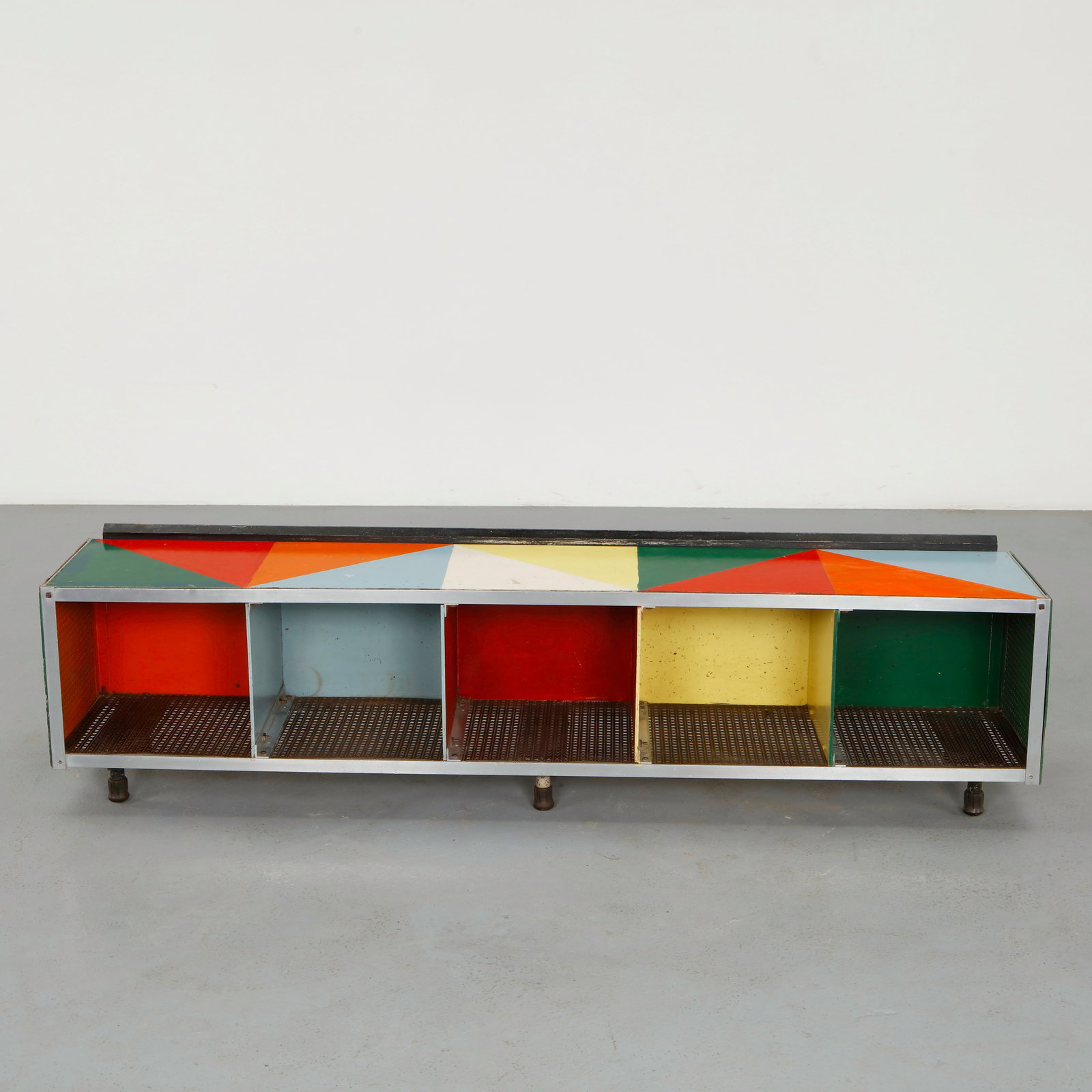 Geometric Polychromatic Storage Console, 1955 - 2