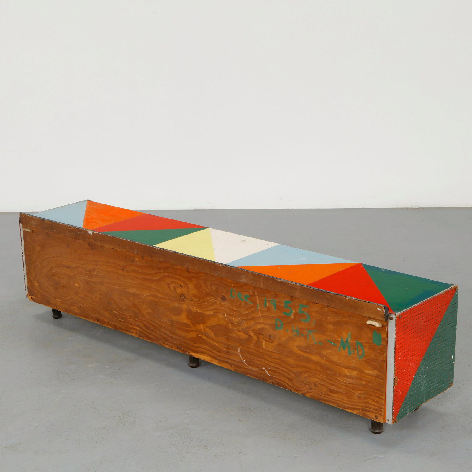 Geometric Polychromatic Storage Console, 1955 - 7