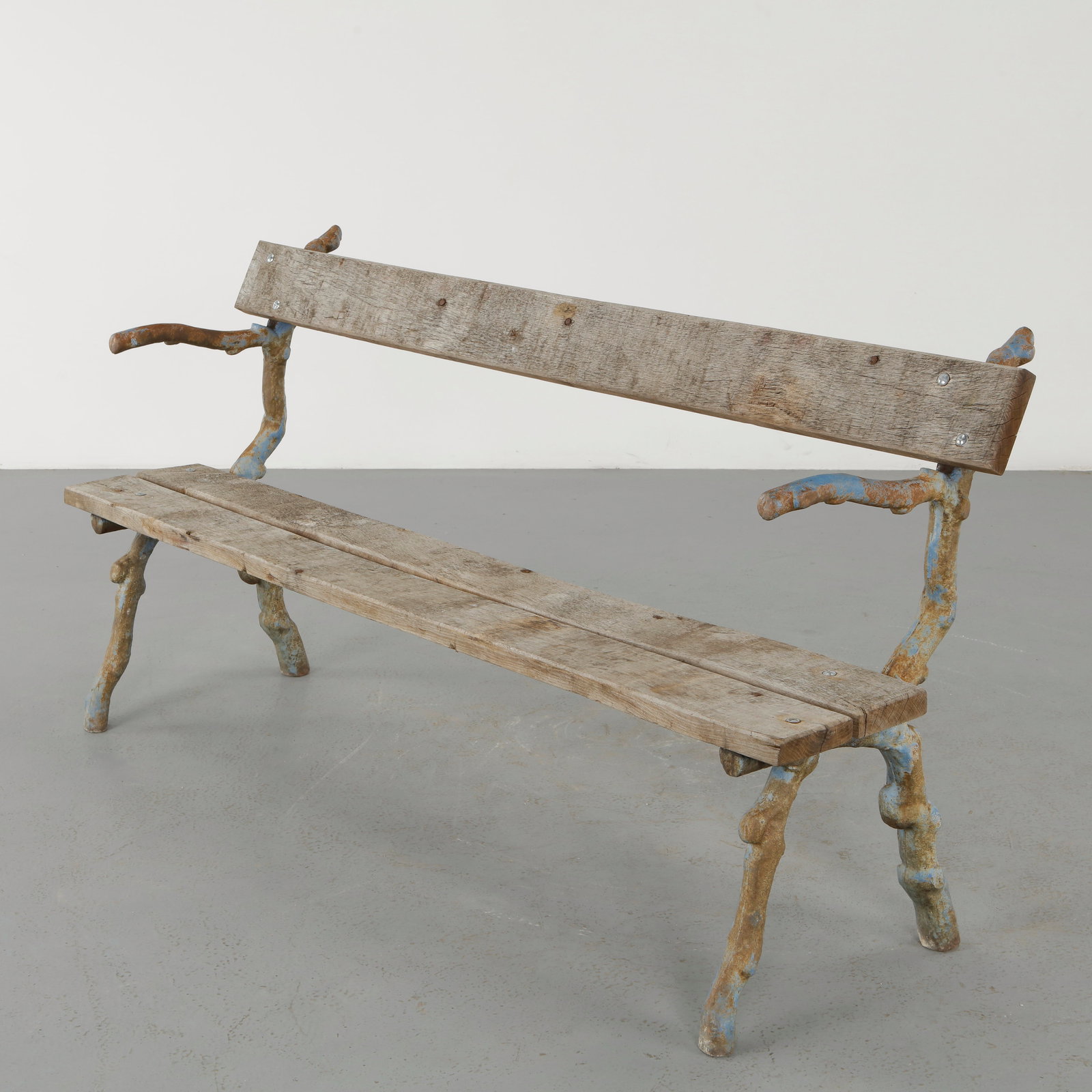 Denonvilliers, Cast Iron Garden Bench, 1894 (1 of 18)