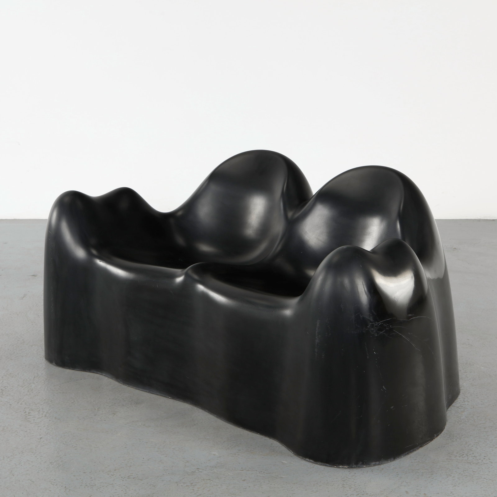 Wendell Castle, Molar Loveseat, 1979 (1 of 15)