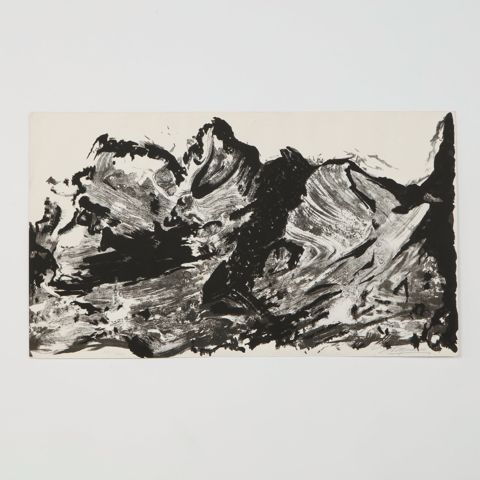 David Alfaro Siqueiros, El Canto General, Poeme of Pablo Neruda, Lithographie, Signed, Numbered (1 of 6)