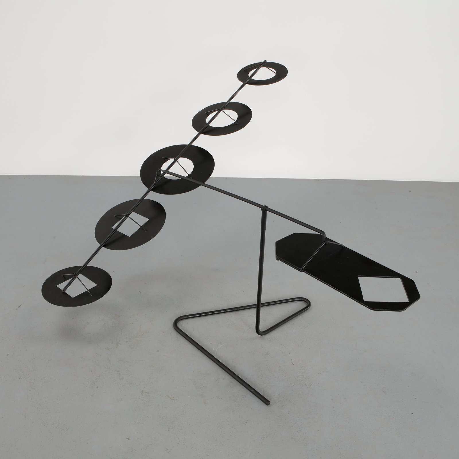Philippe Makhloof, Kinetic Balance Sculpture, 1980s (1 of 15)