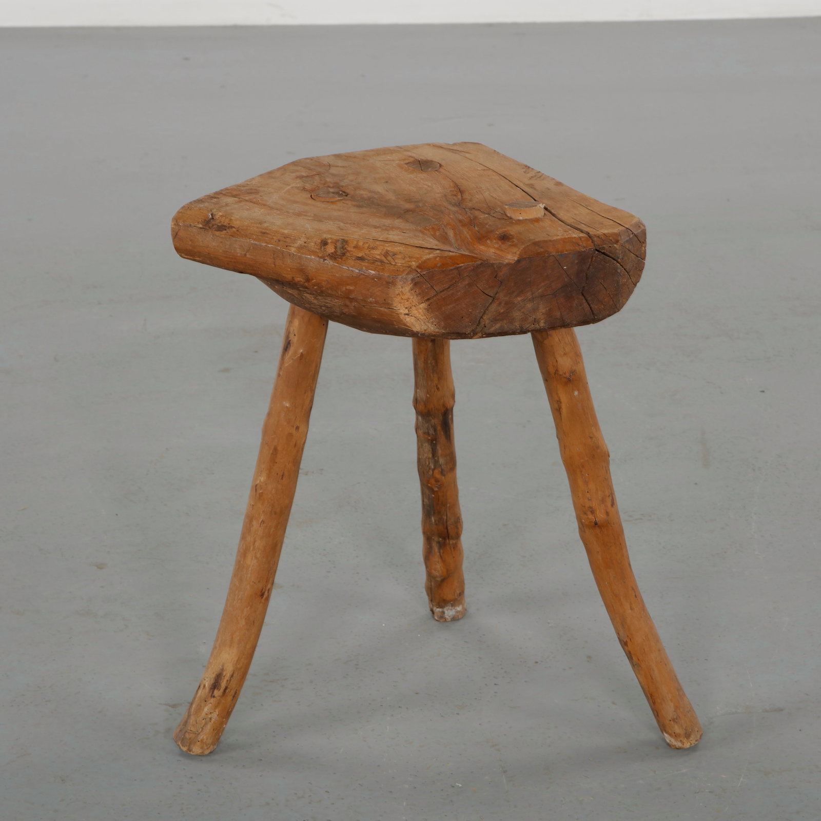 Brutalist Stool, 1960s (1 of 10)