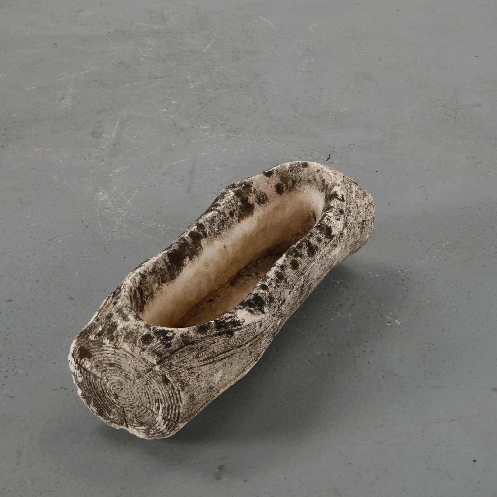 Rectangular Faux Bois Planter, 1960s (1 of 13)