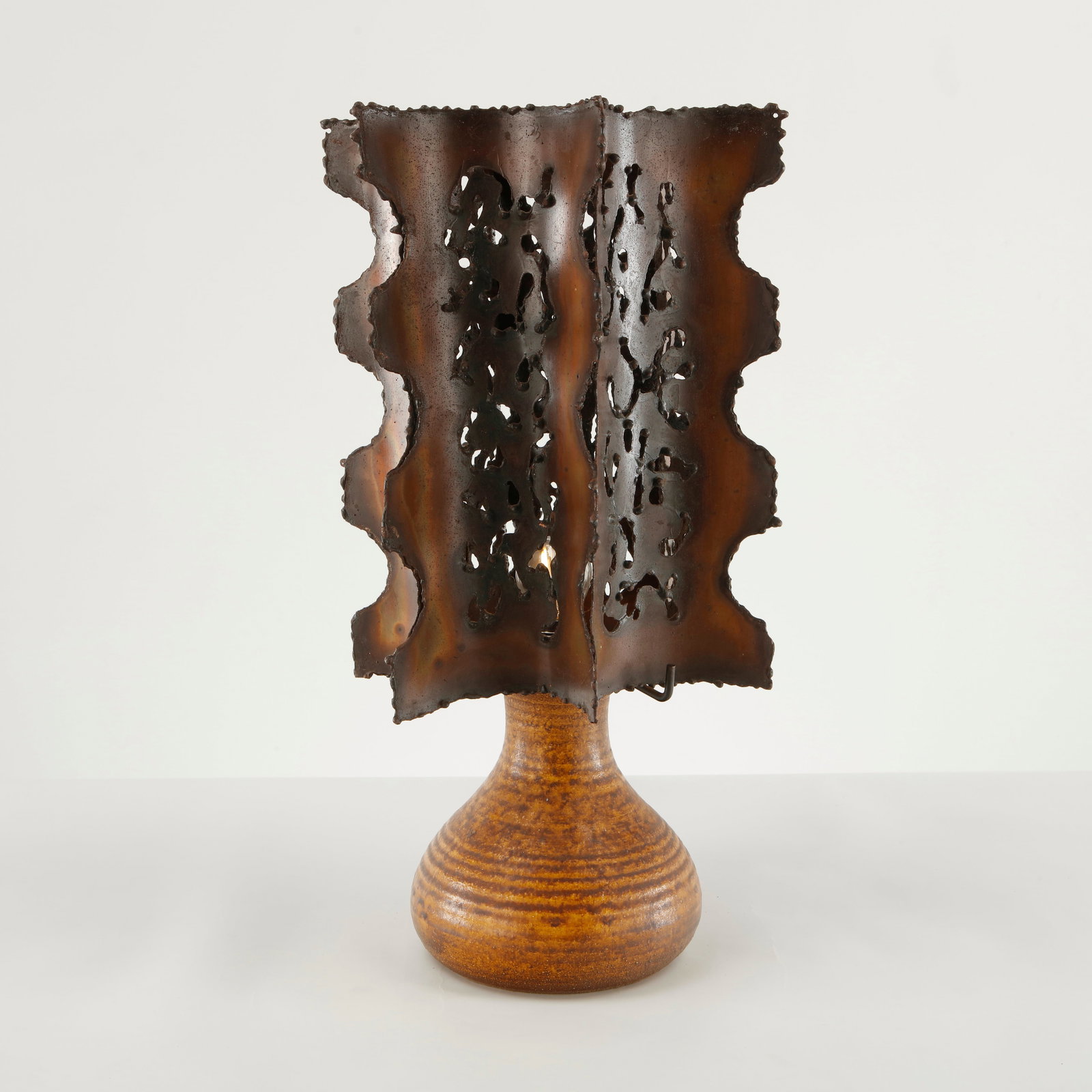 Accolay, Ceramic Desk Lamp, 1960s (1 of 12)