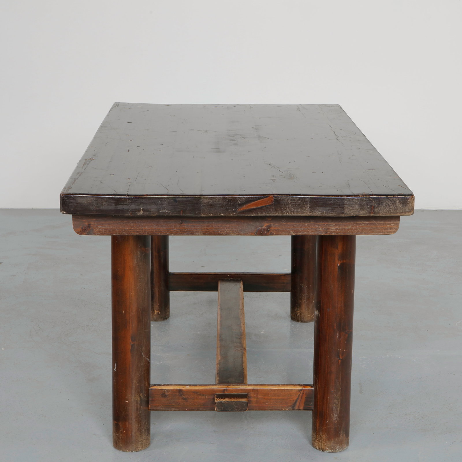 George Robert, Solid Wood Table, 1960s - 3