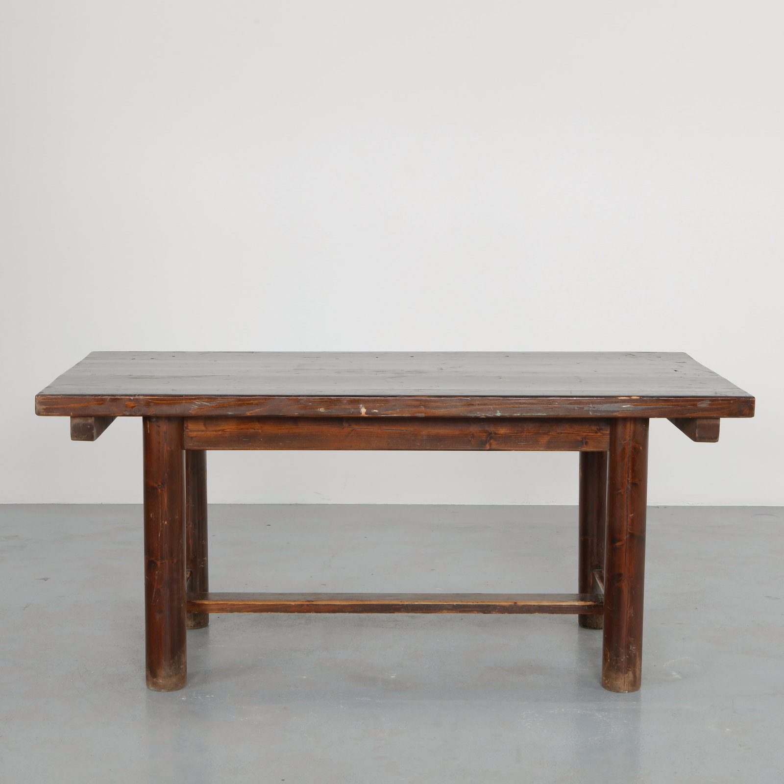 George Robert, Solid Wood Table, 1960s - 5