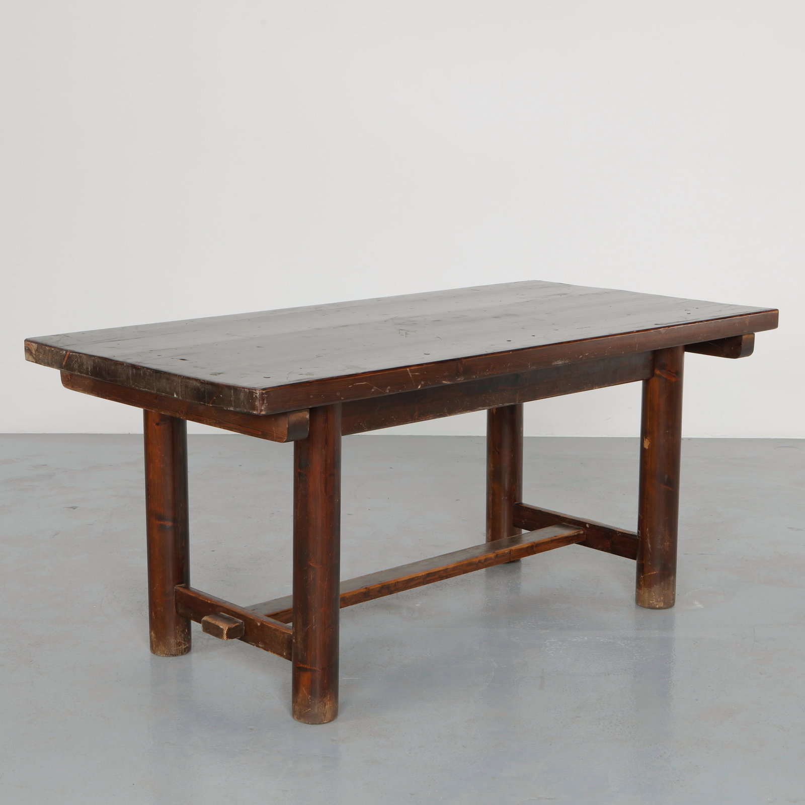 George Robert, Solid Wood Table, 1960s - 8