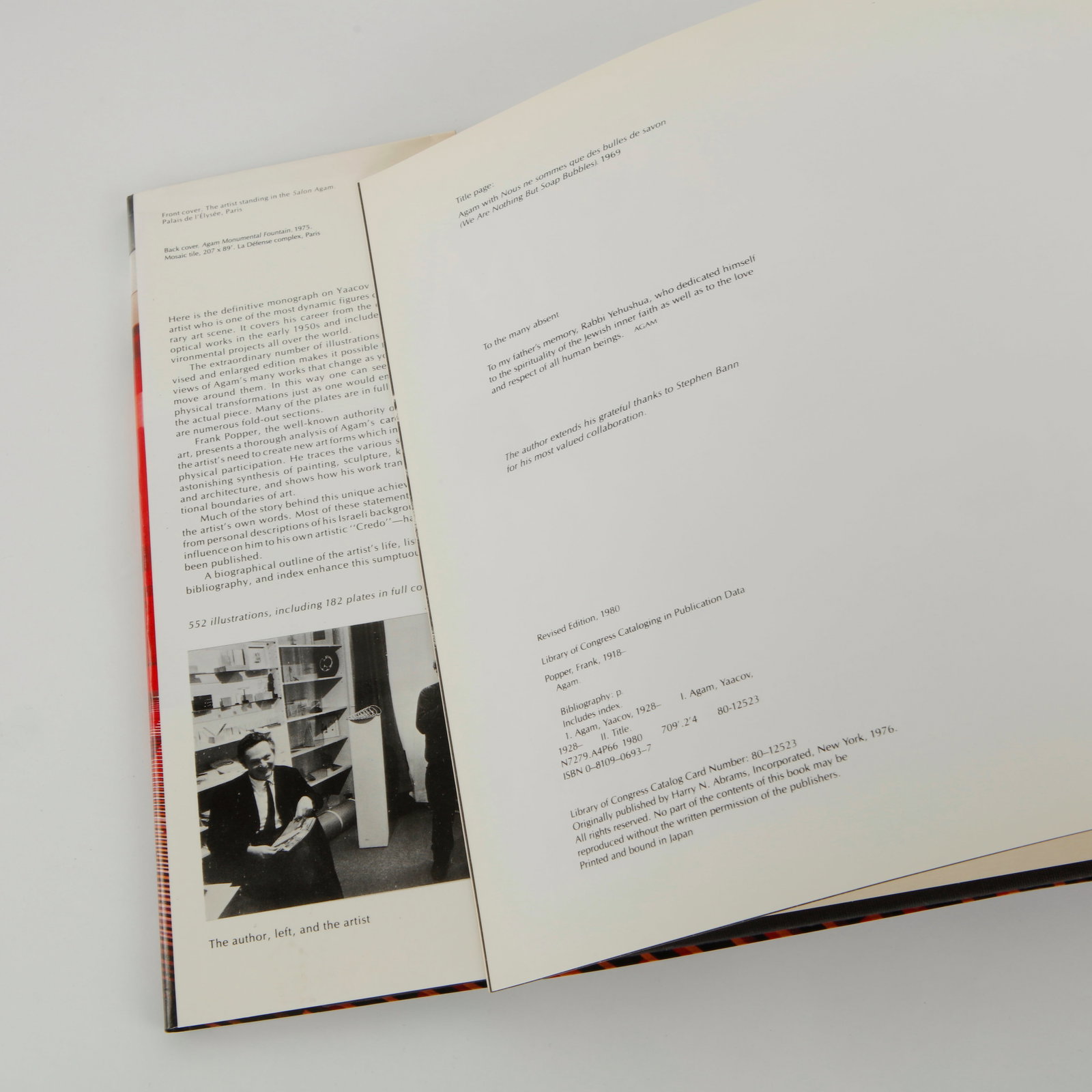 Yaacov Agam, Vertical Orchestration, Litographi, Signed and Numbered 3/180 with Book - 14