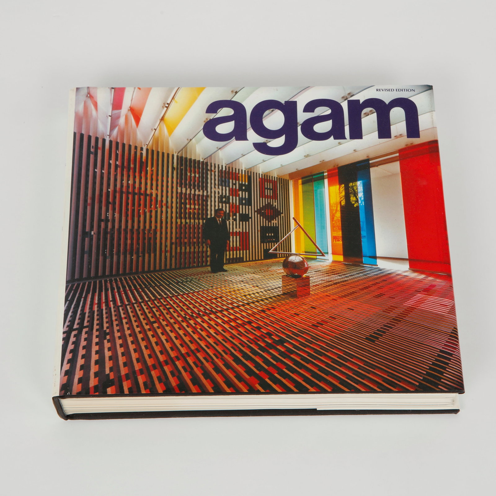 Yaacov Agam, Vertical Orchestration, Litographi, Signed and Numbered 3/180 with Book - 2
