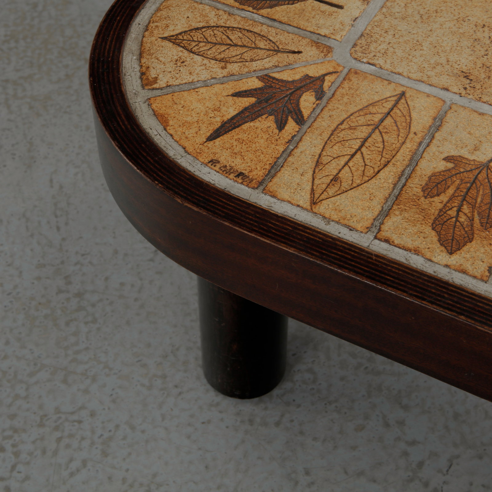 Roger Capron, Ceramic Coffee Table, Signed, 1960s - 13