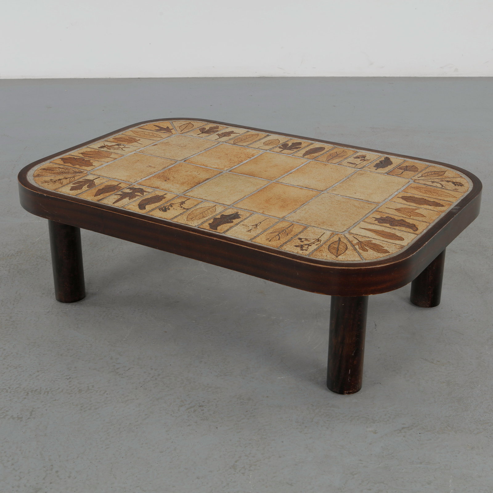 Roger Capron, Ceramic Coffee Table, Signed, 1960s (1 of 14)