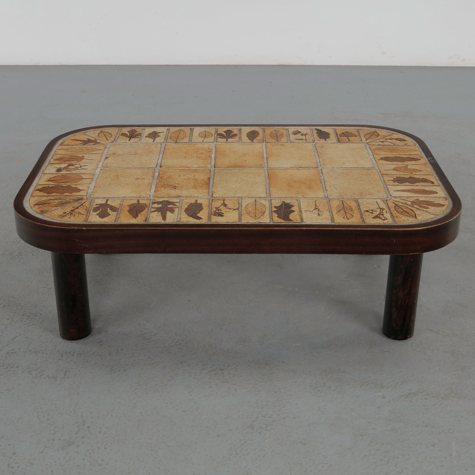 Roger Capron, Ceramic Coffee Table, Signed, 1960s - 2