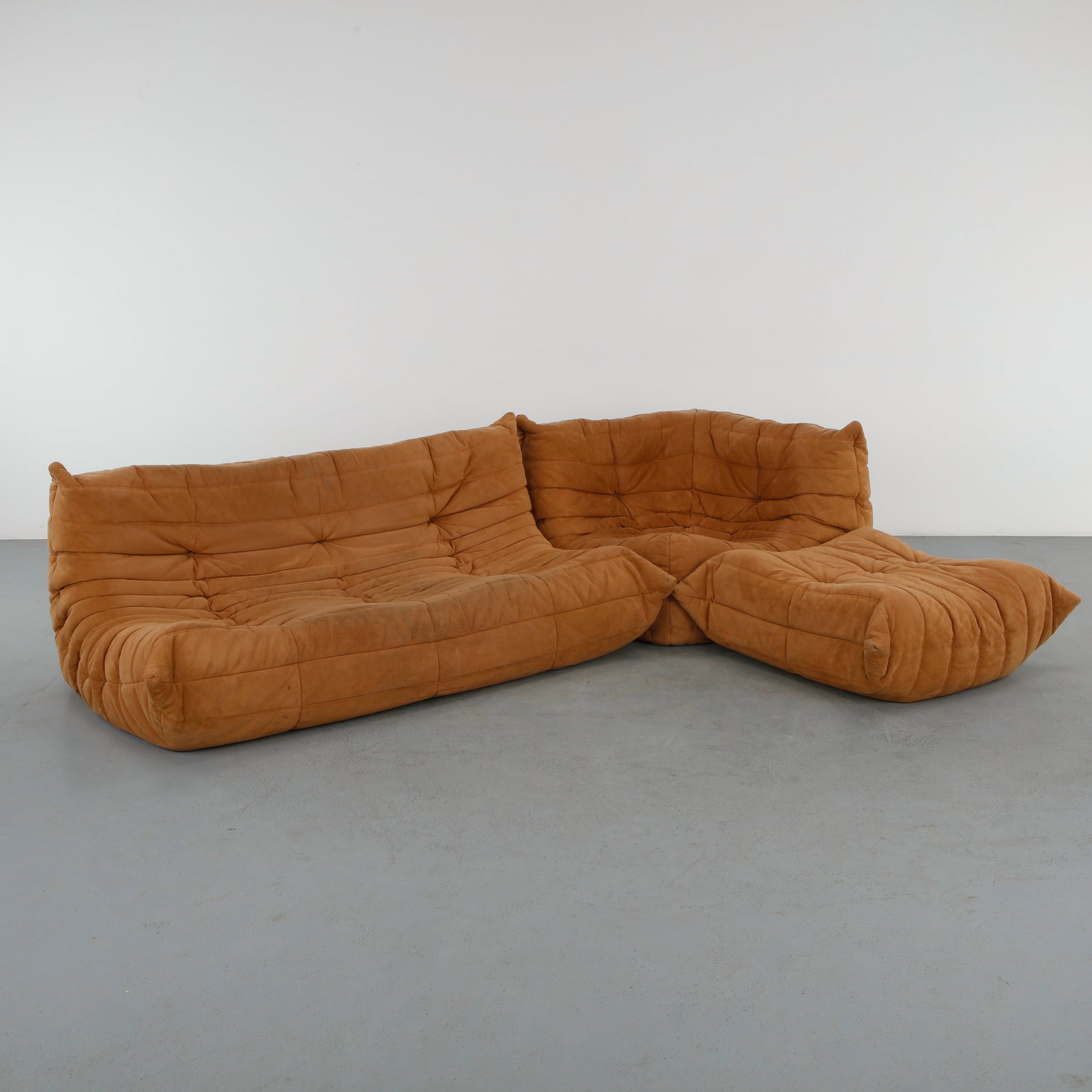 Michel Ducaroy for Ligne Roset, Togo Modular Alcantara Sofa, 1994 (1 of 20)
