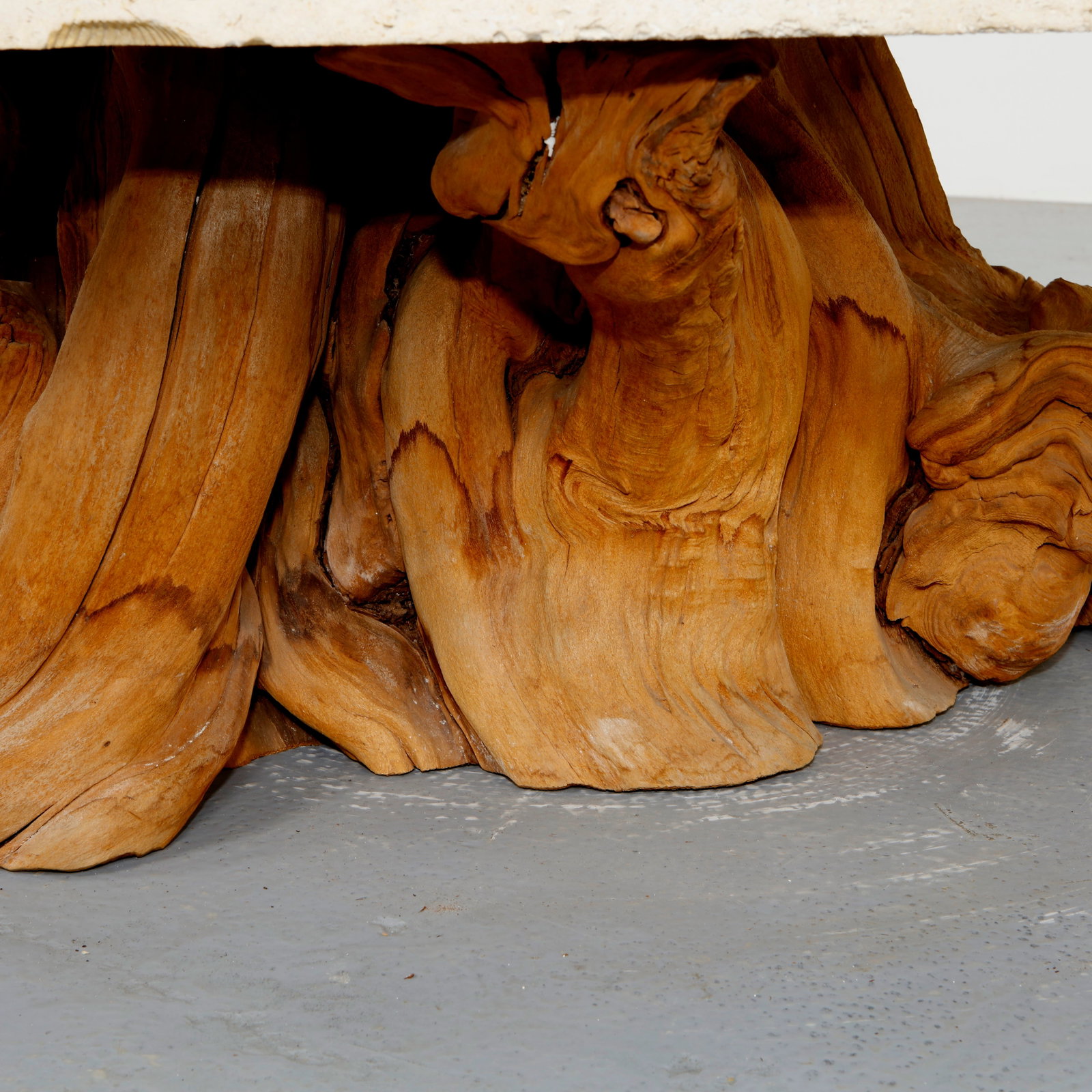 Stone and Root Coffee Table, 1970s - 11