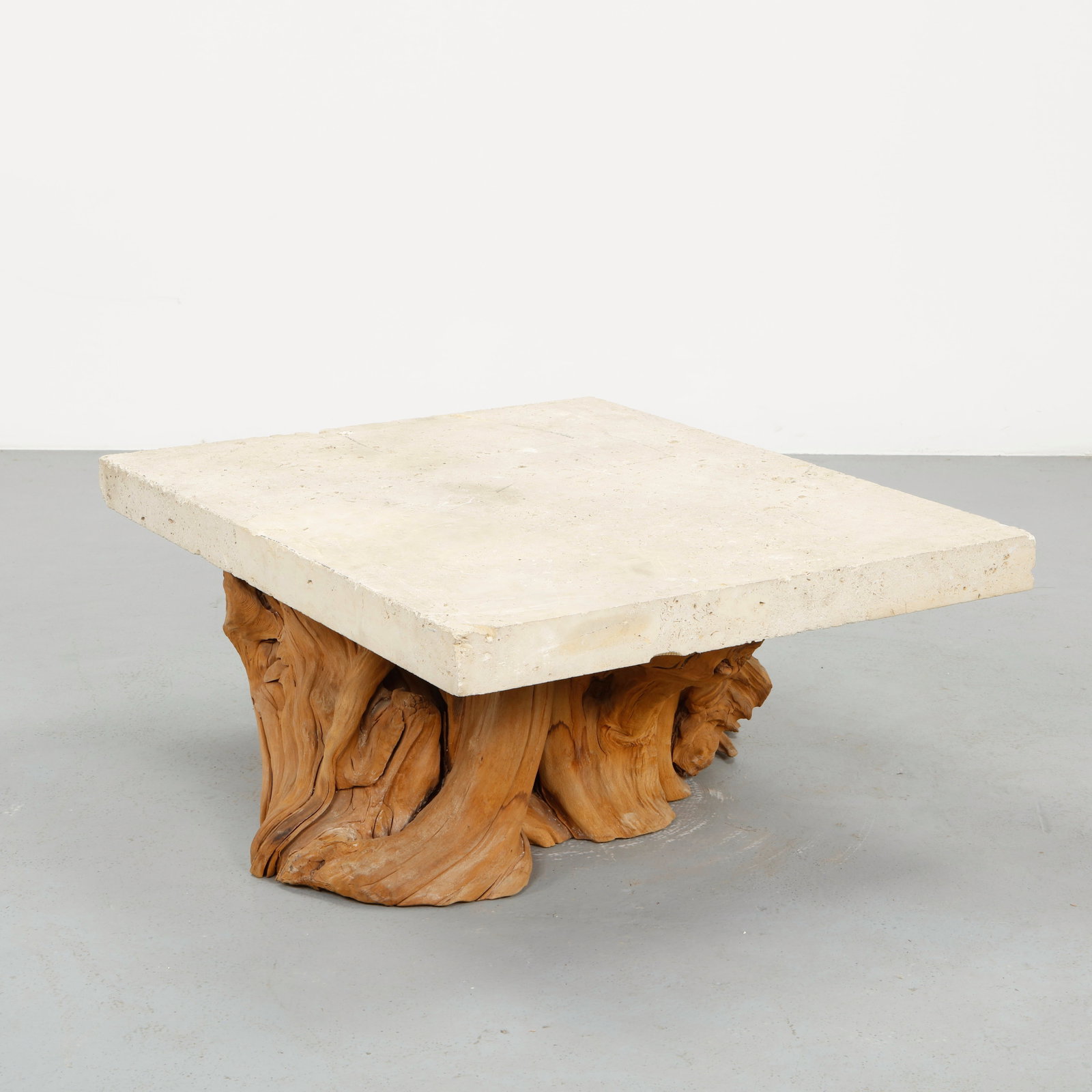 Stone and Root Coffee Table, 1970s - 6