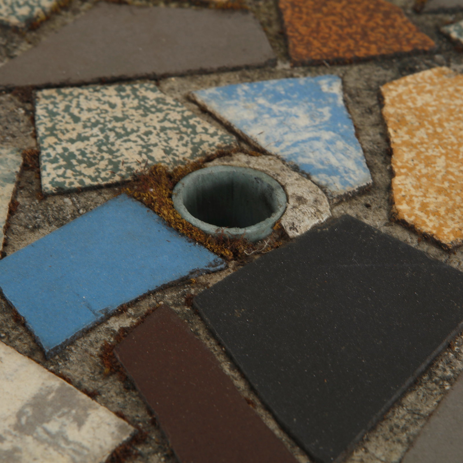 Multicolor Mosaic Table, 1960s - 6