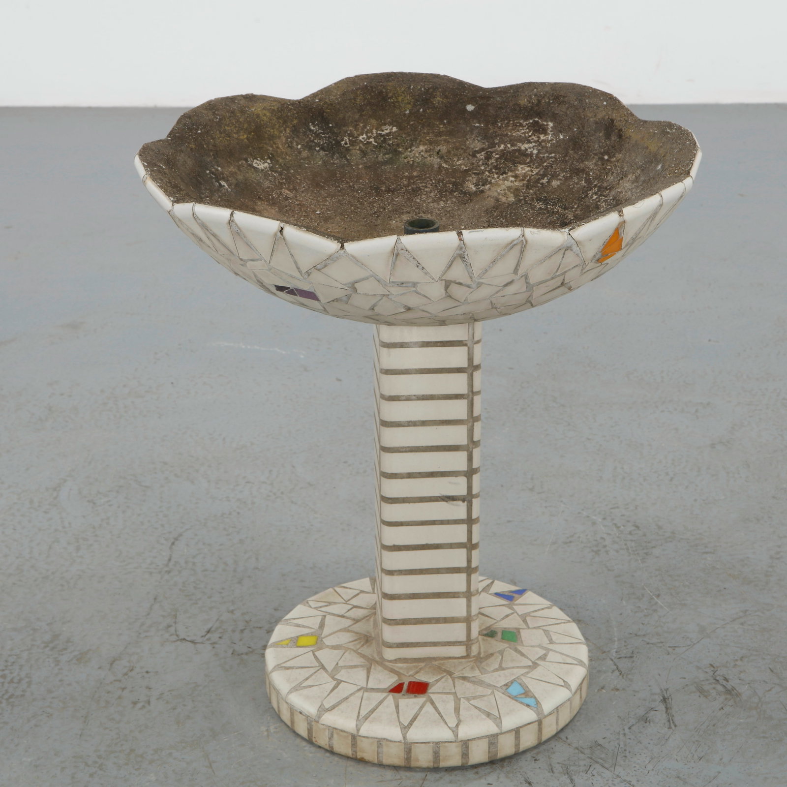 Mosaic Tile Fountain, 1960s (1 of 11)