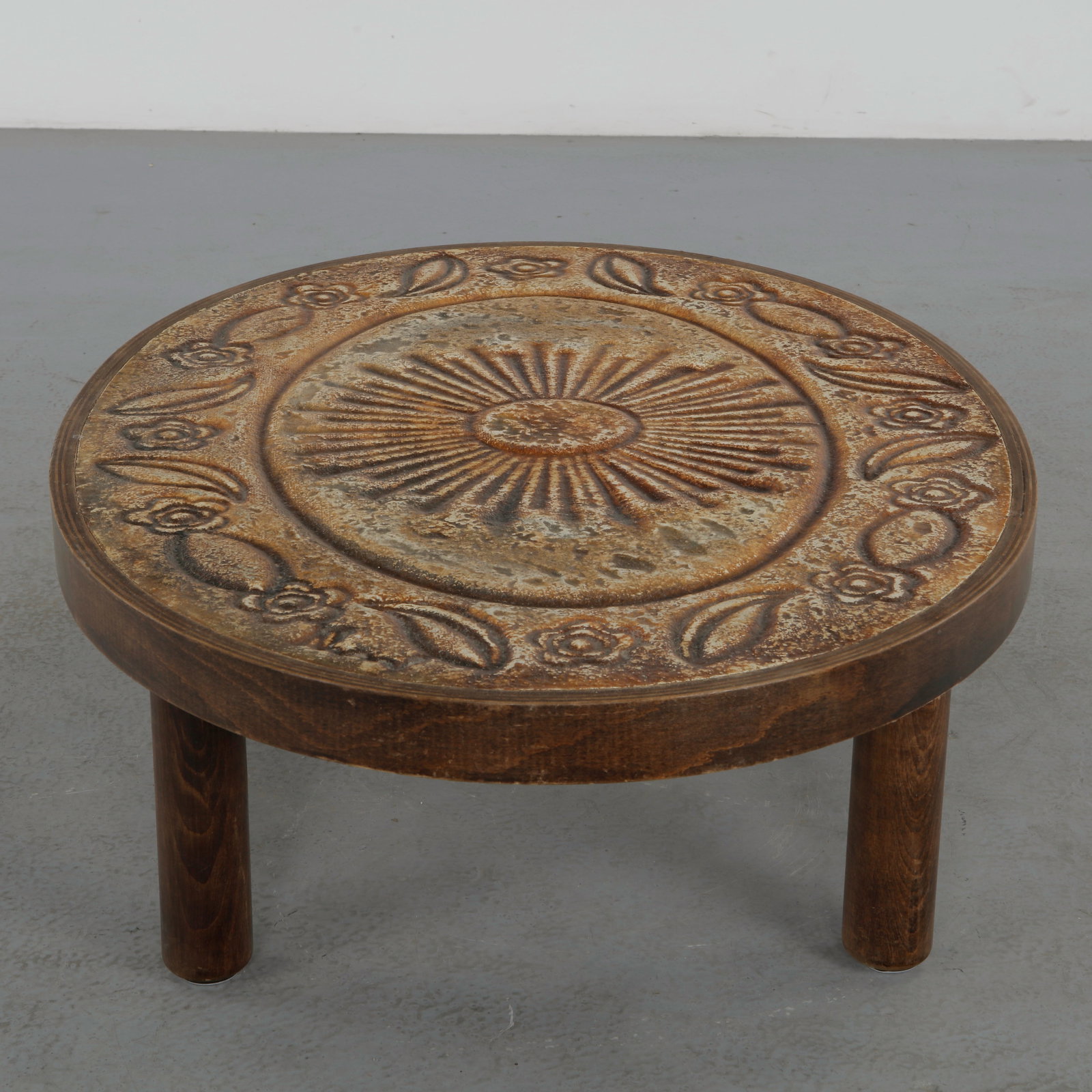 Francois Chaty, Ceramic Coffee Table, 1960s - 3
