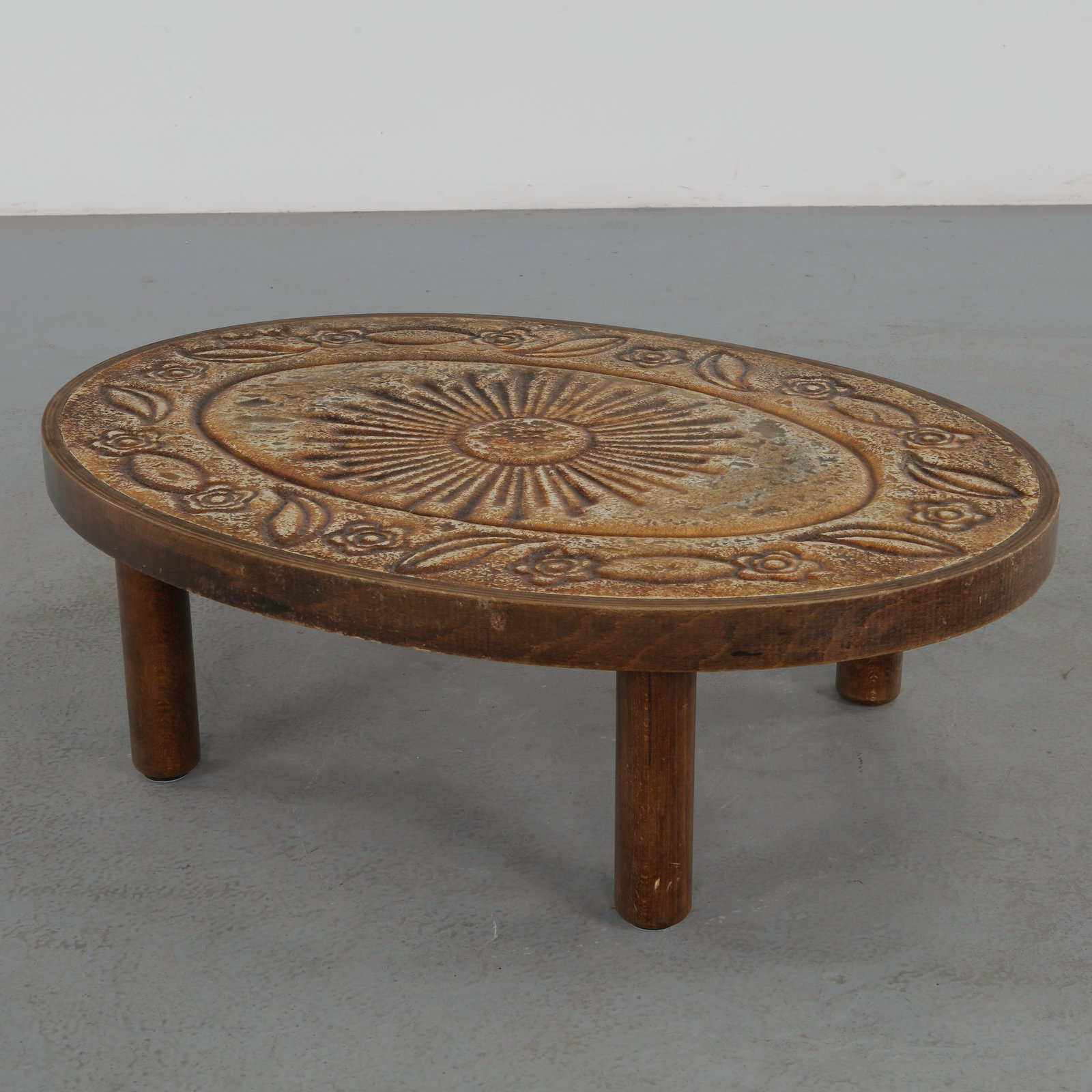 Francois Chaty, Ceramic Coffee Table, 1960s - 6