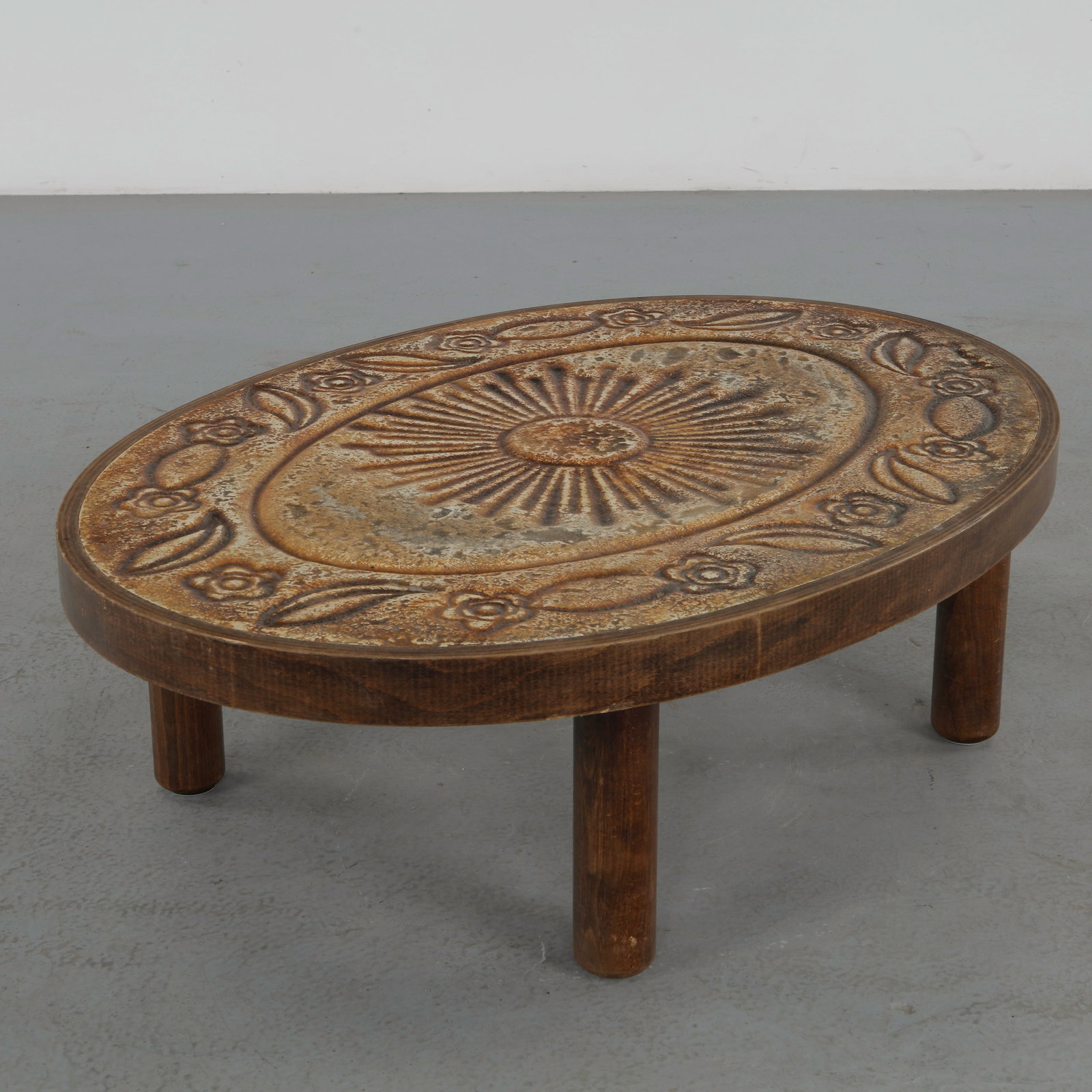 Francois Chaty, Ceramic Coffee Table, 1960s - 8