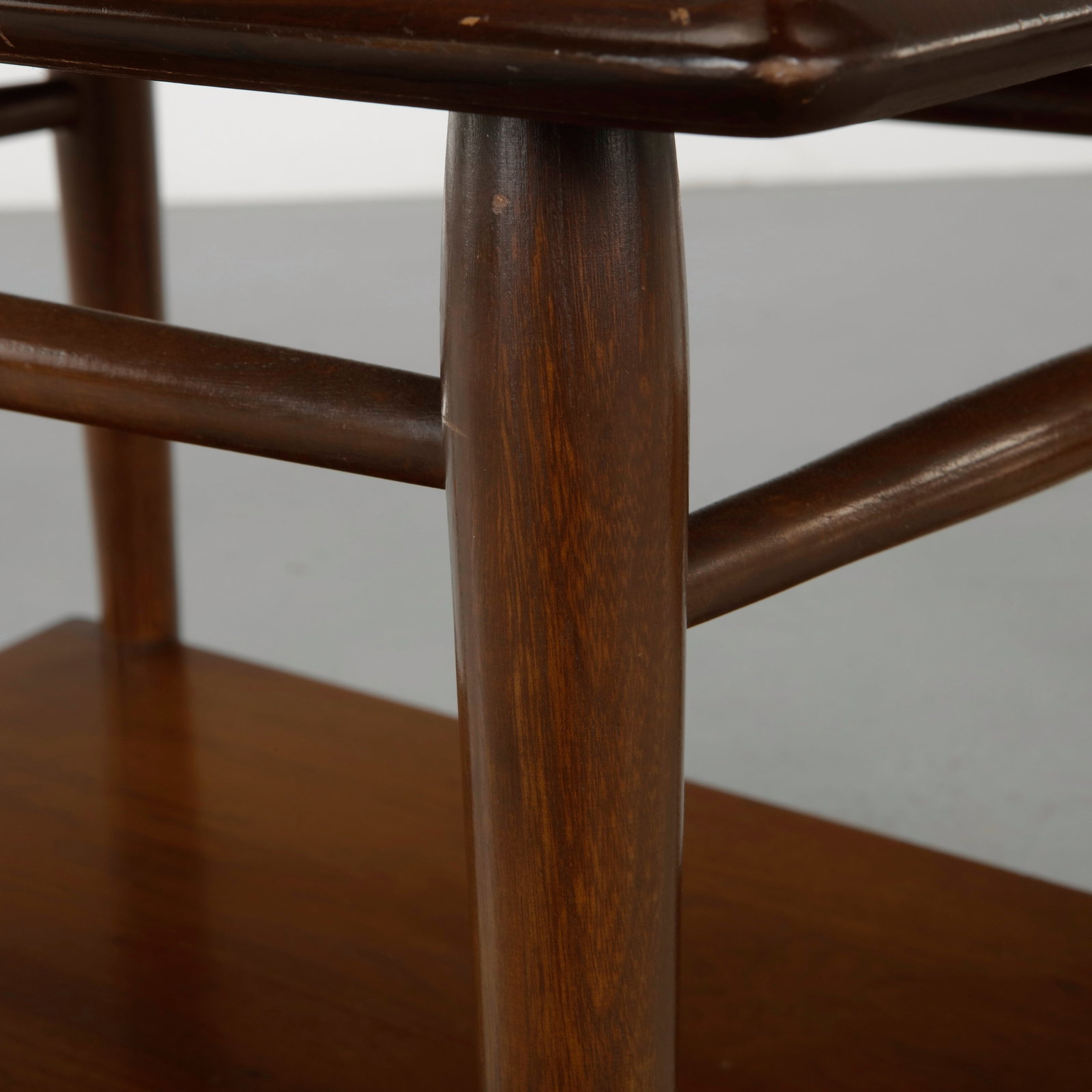 Andre Bus, Pair of Lane Acclaim Series Walnut End Tables, 1960s - 15