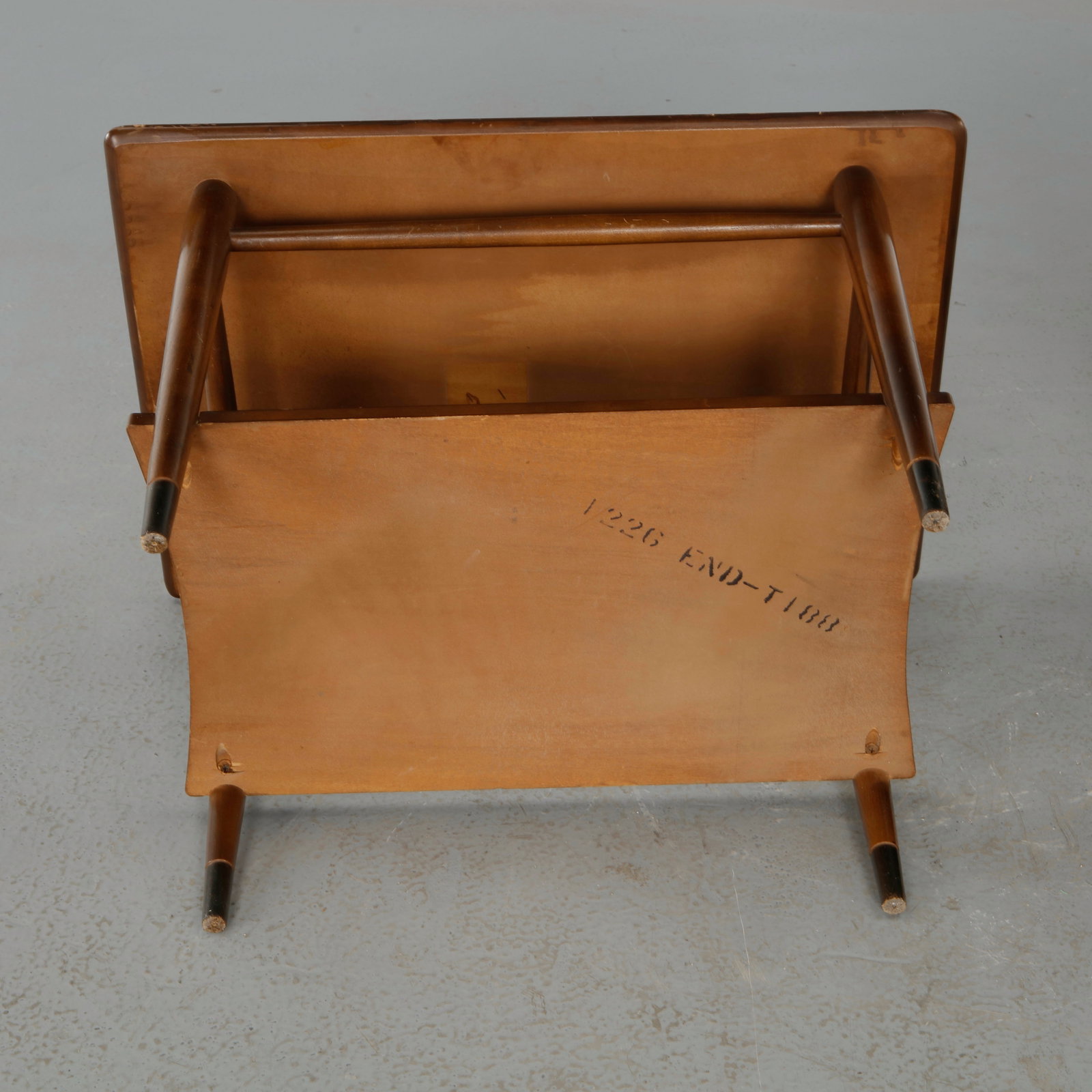 Andre Bus, Pair of Lane Acclaim Series Walnut End Tables, 1960s - 20