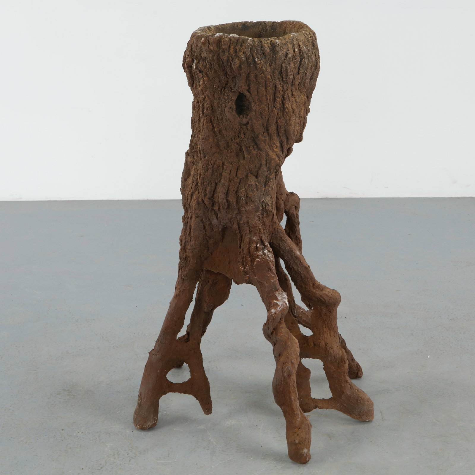 Tall Faux Bois Planter (1 of 14)